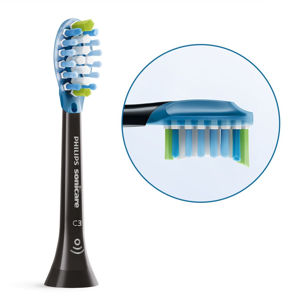 Звукова електрическа четка Philips Sonicare DiamondClean 9000 HX9911/88, с глава C3 Premium, 4 режима, 3 интензитета, калъф за пътуване, Bluetooth