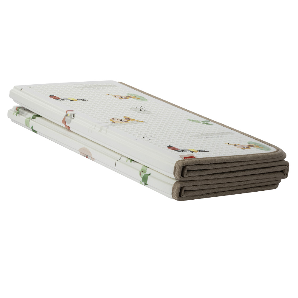 Tiny Love Boho Chic XL foldable play mat, size 150x150 cm, thickness 1 cm, double-sided design, waterproof surface, compact folding