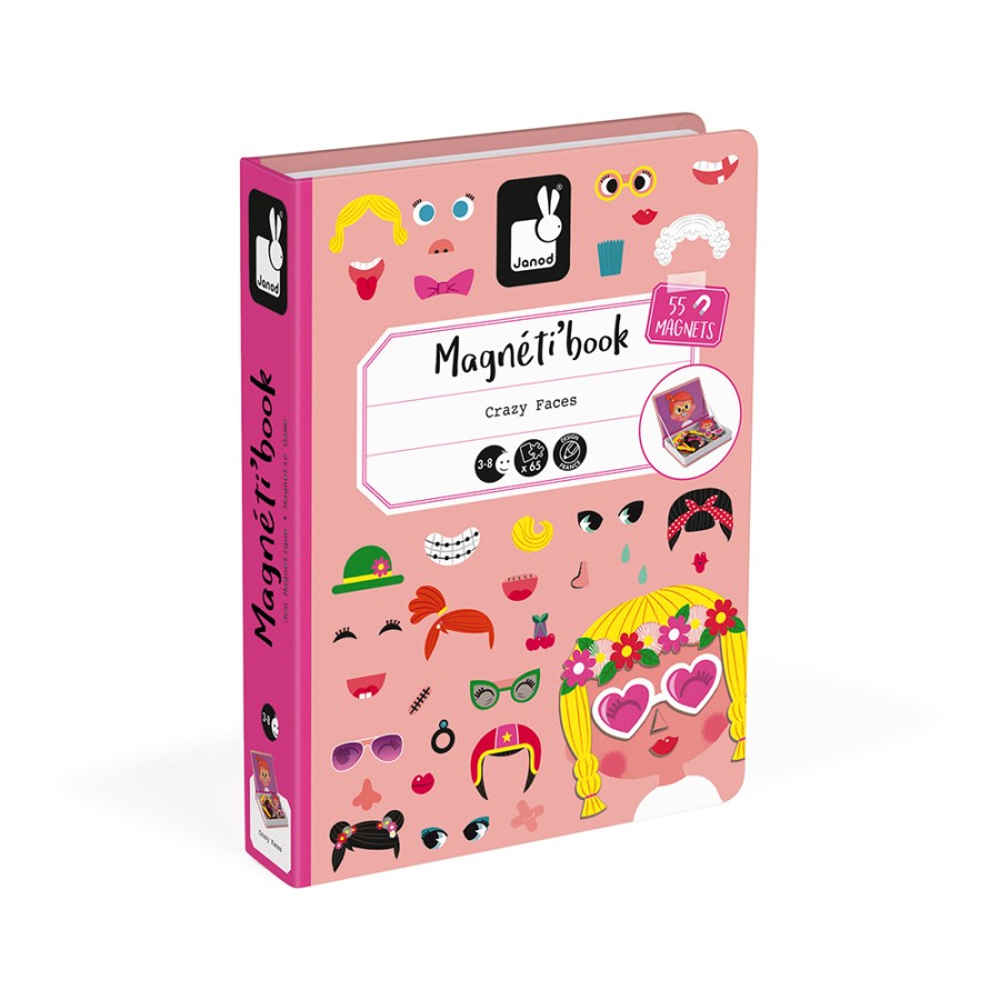 Магнитна книга - Смешни лица на момичета