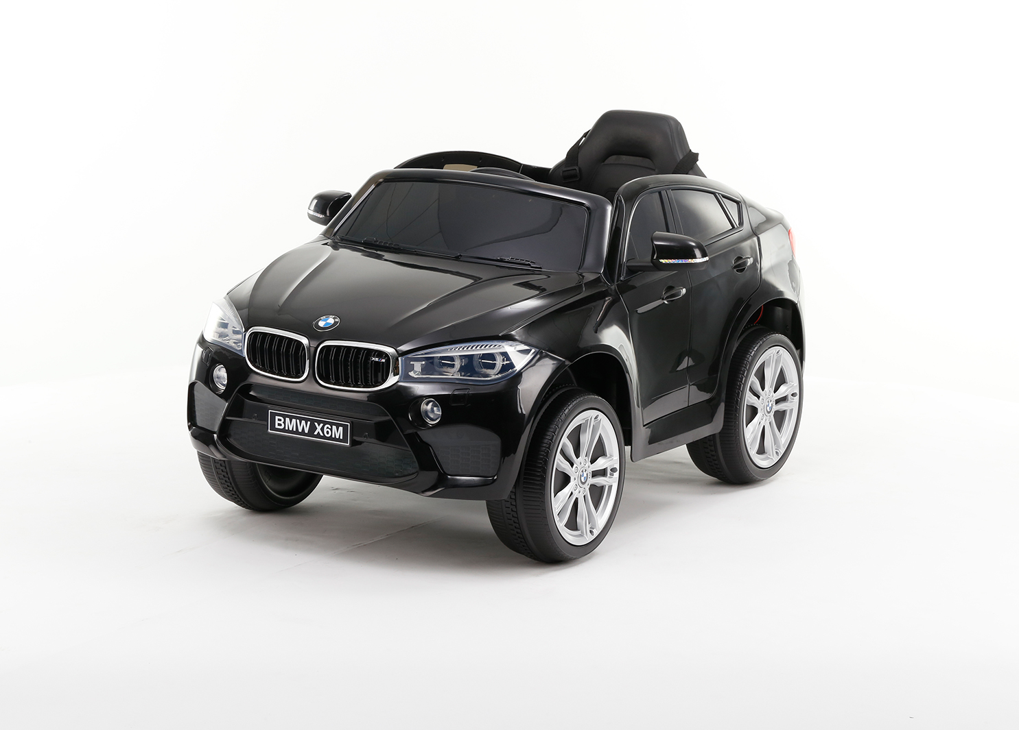 Battery car licensed BMW X6M Black