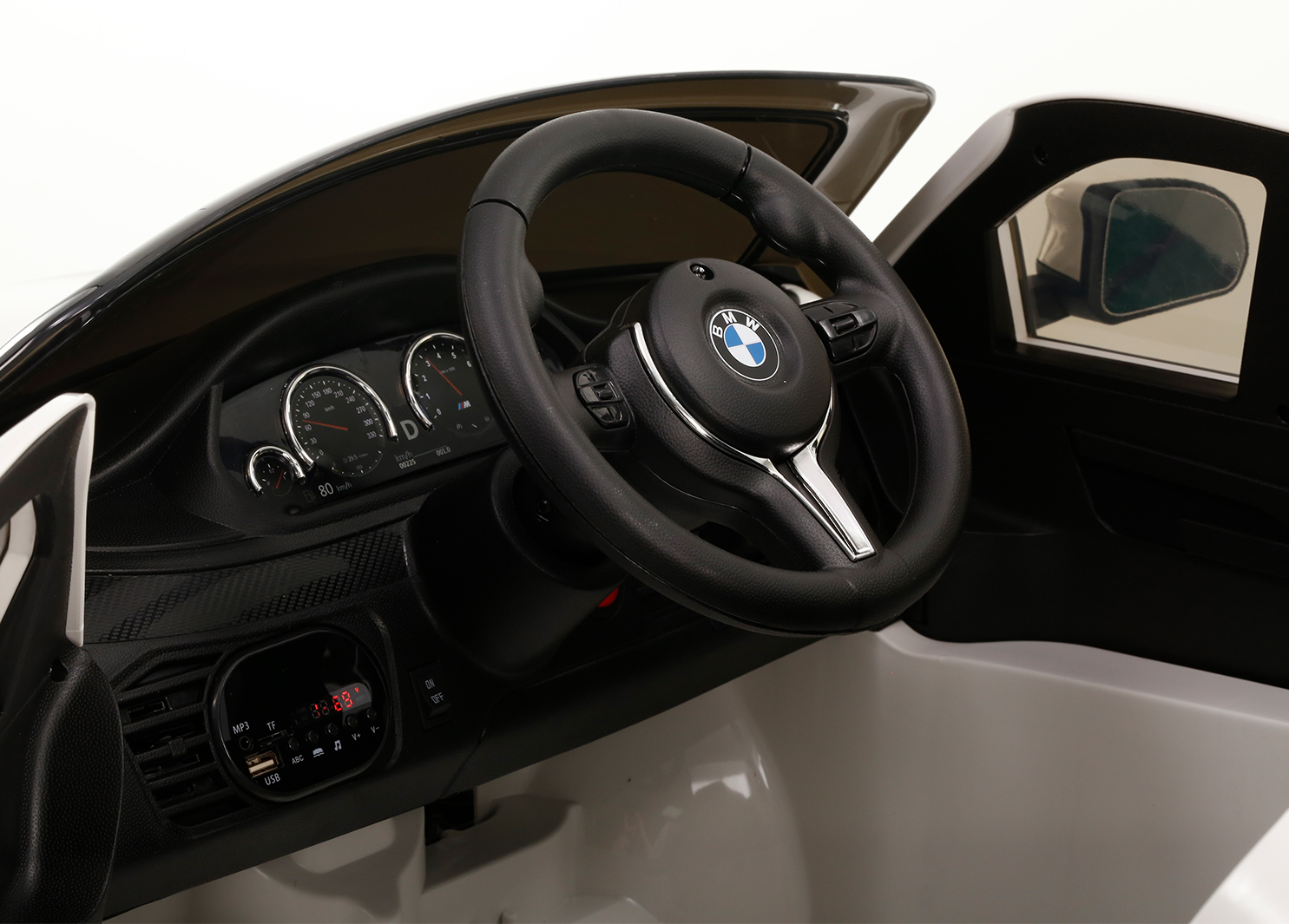 Battery car licensed BMW X6M Black