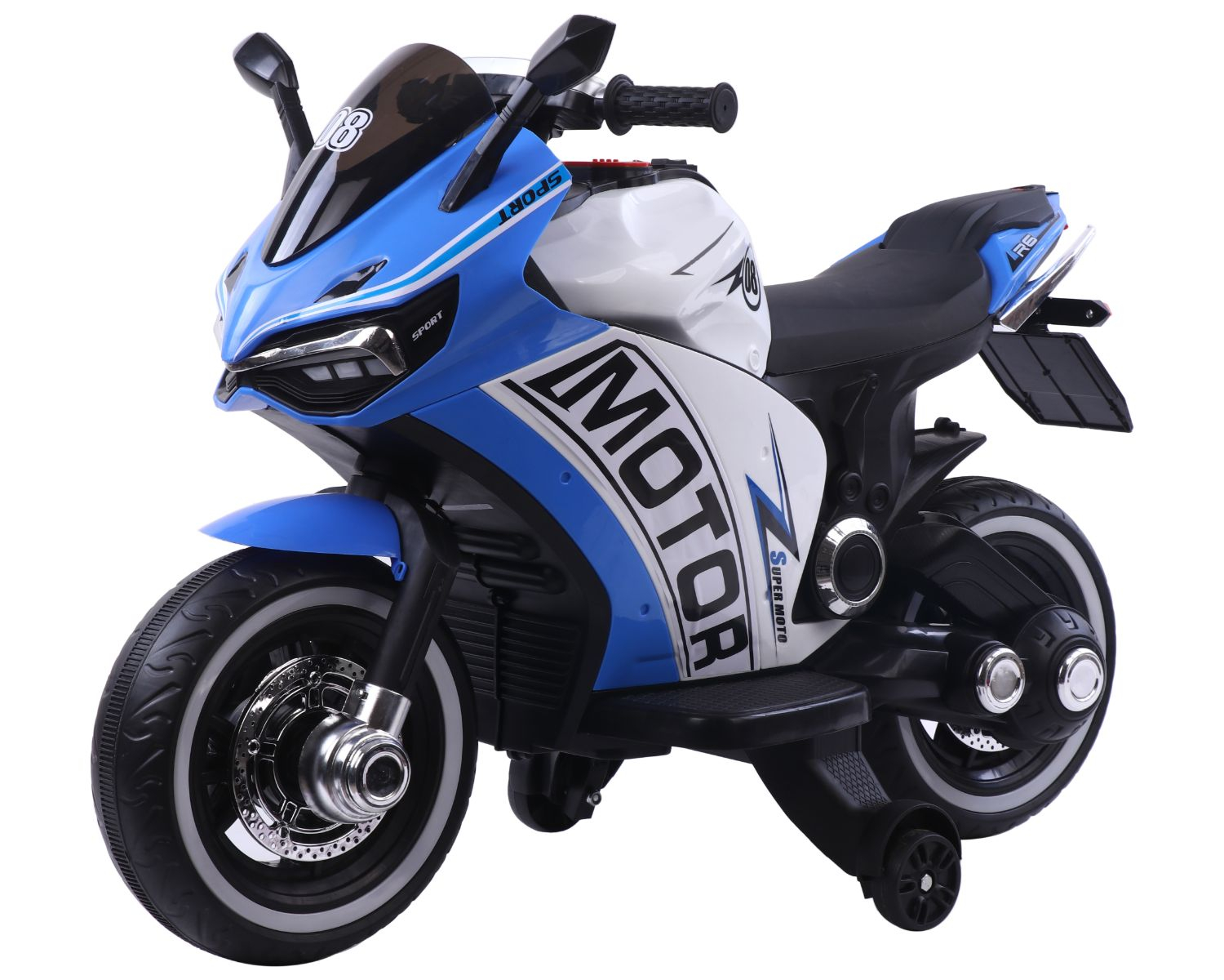 Windy Blue battery-powered bike
