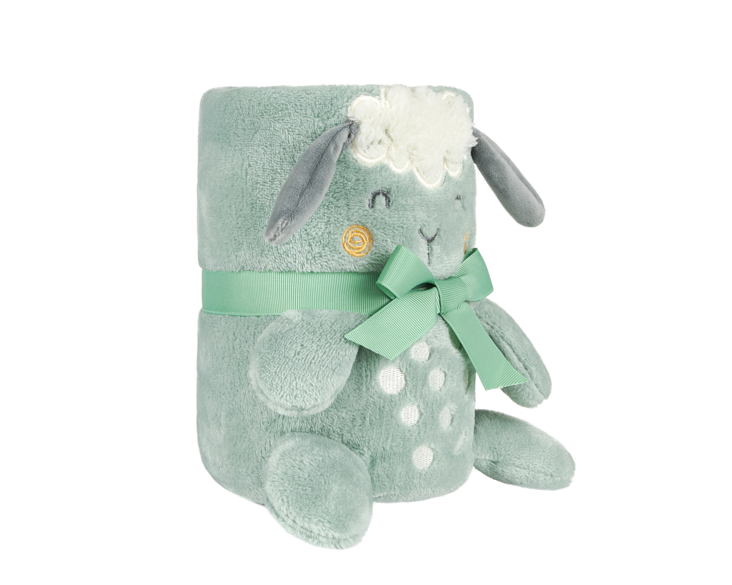 Бебешко одеяло с 3D бродерия Sleepy Sheep