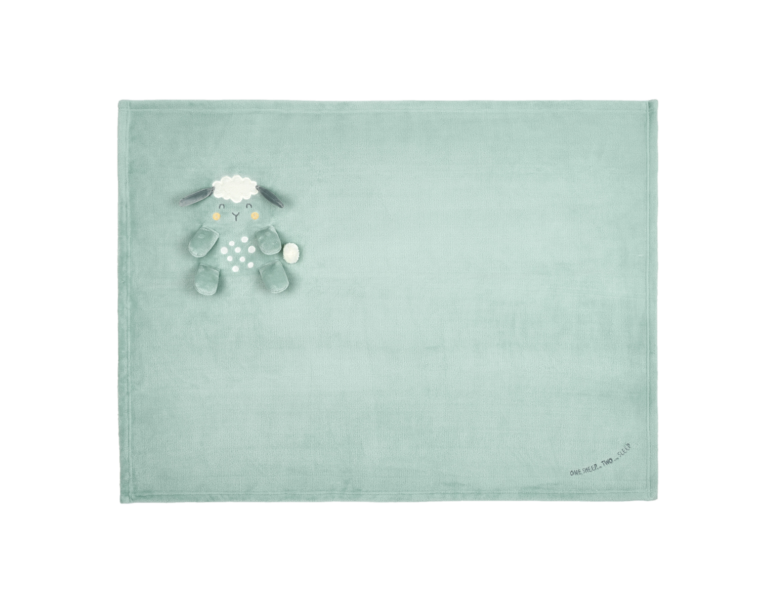 Бебешко одеяло с 3D бродерия Sleepy Sheep