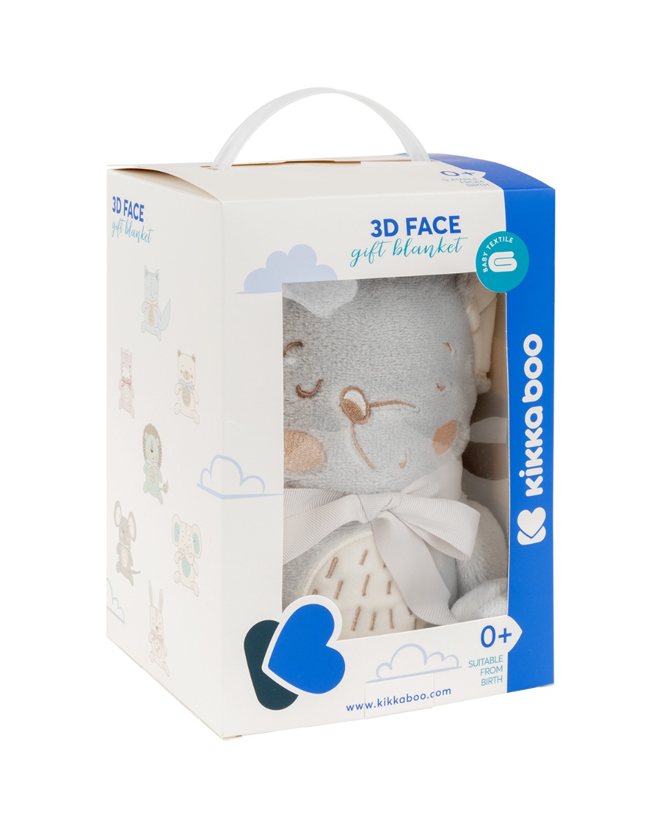 Бебешко одеяло с 3D бродерия Joyful Mice