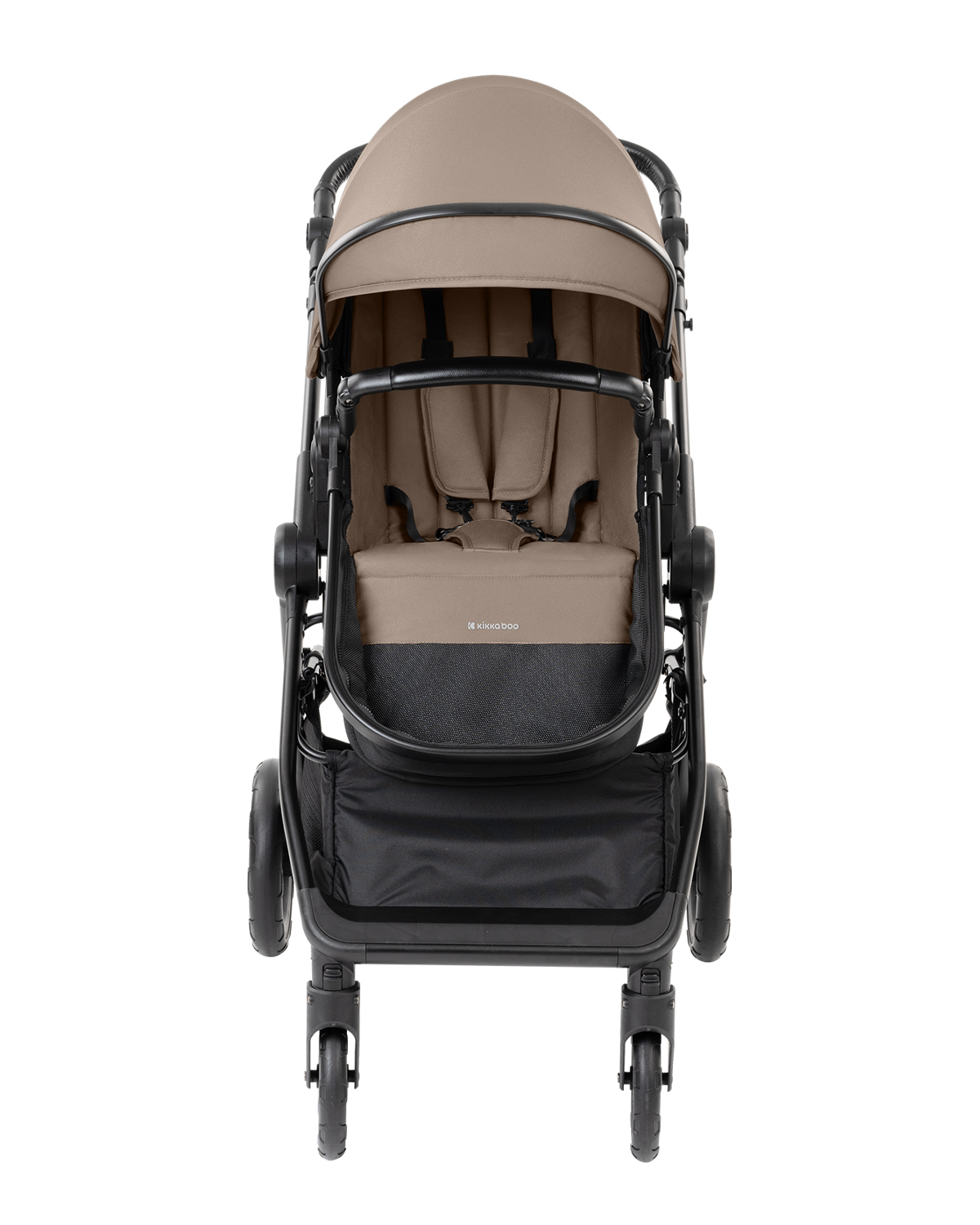 Комбинирана количка 3в1 с кош за новородено Ava Beige