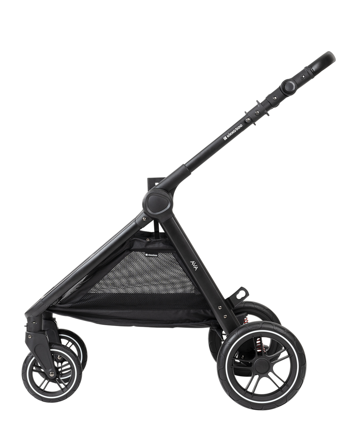 Комбинирана количка 3в1 с кош за новородено Ava Grey