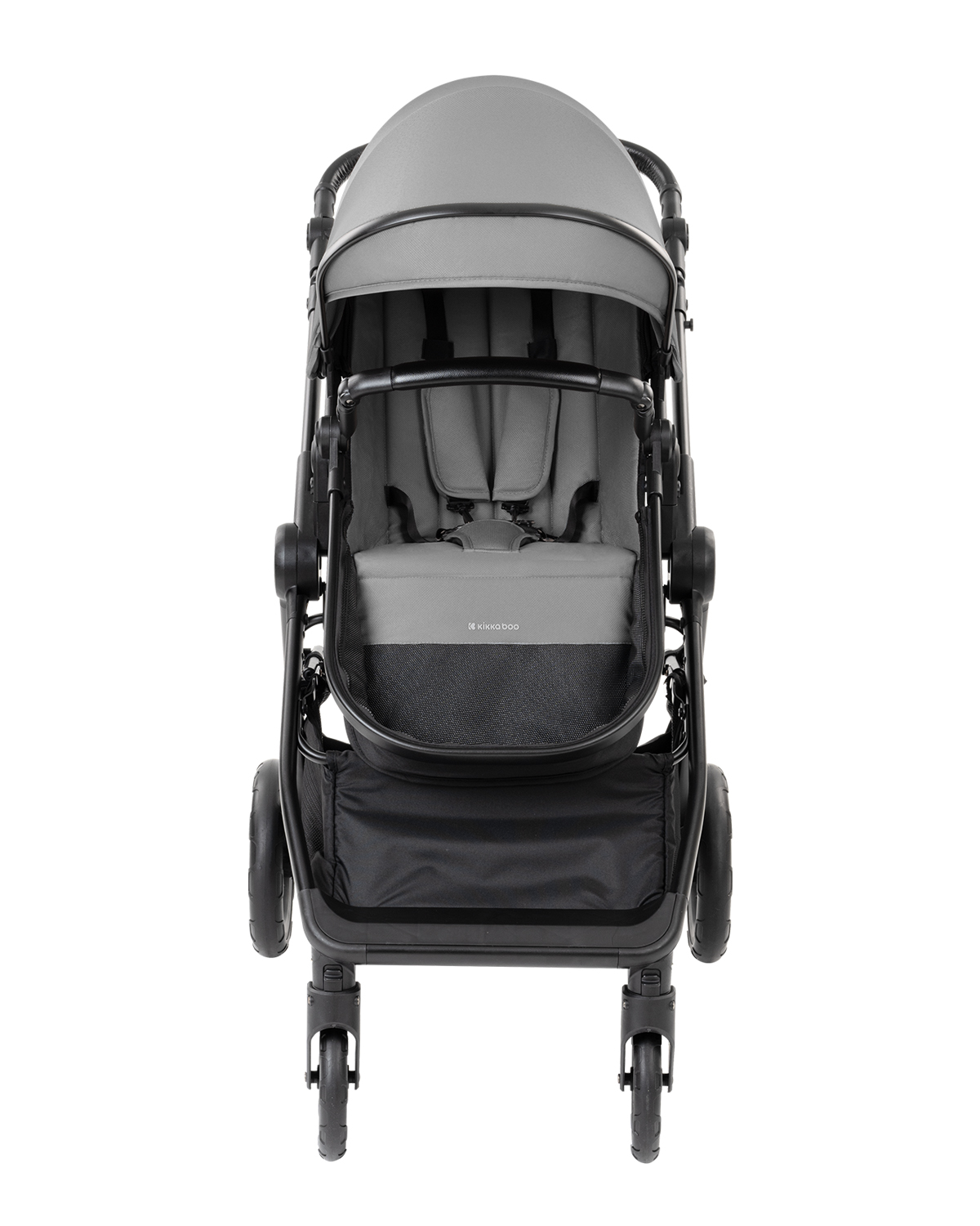 Комбинирана количка 3в1 с кош за новородено Ava Grey