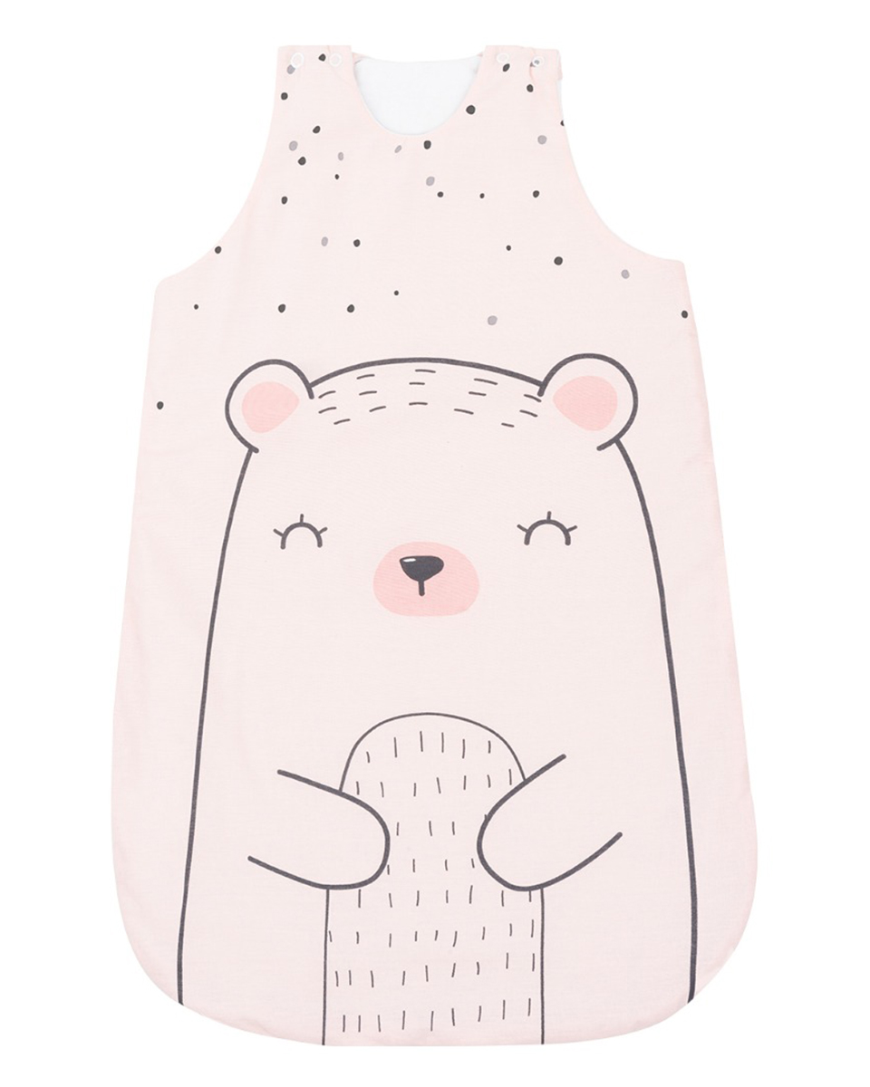 Winter sleeping bag 0-6 months Bear with me Pink