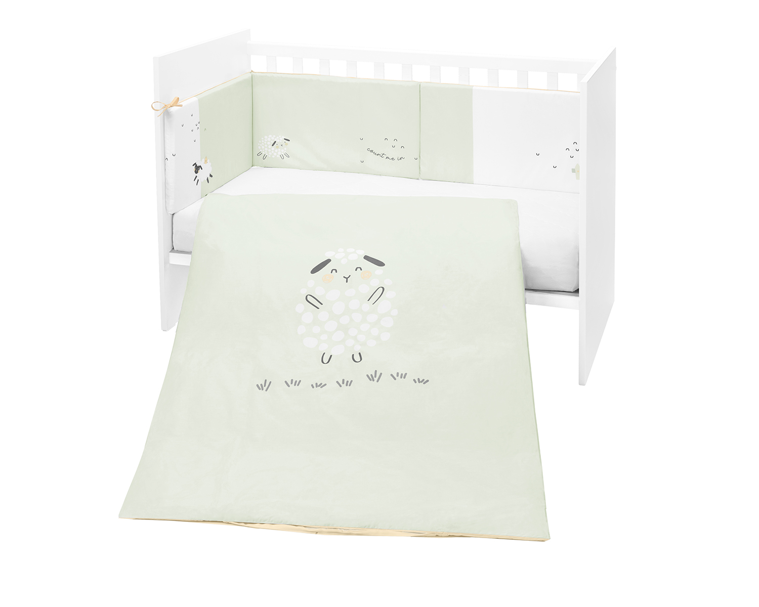 Baby sleeping set 2 pieces EU style 60/120 Sleepy Sheep