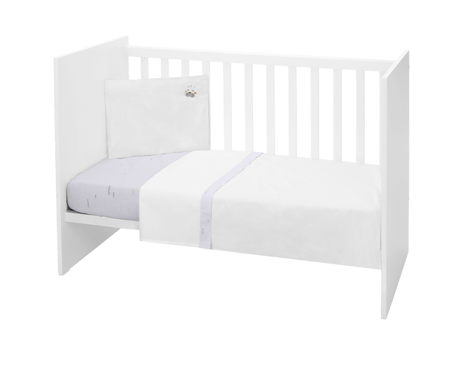 Baby bedding set 3 pieces EU Style 60/120 Seally Me
