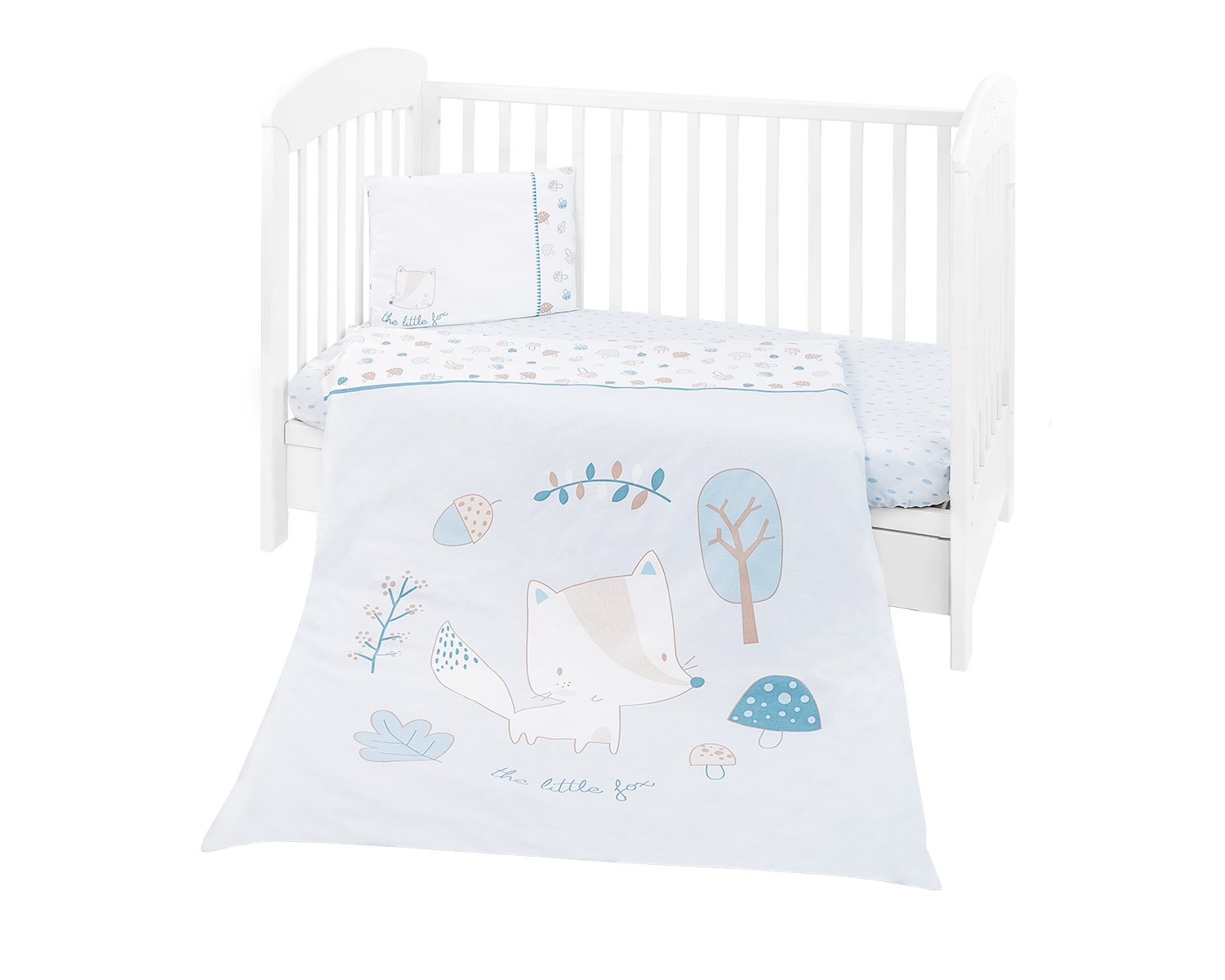 Baby sleeping set 5 pieces Little Fox