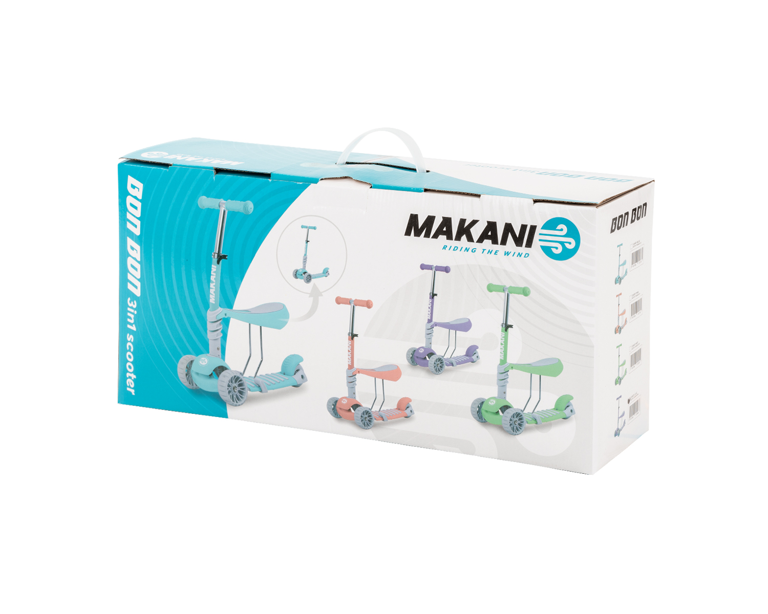 Makani Тротинетка BonBon 3в1 Candy Blue