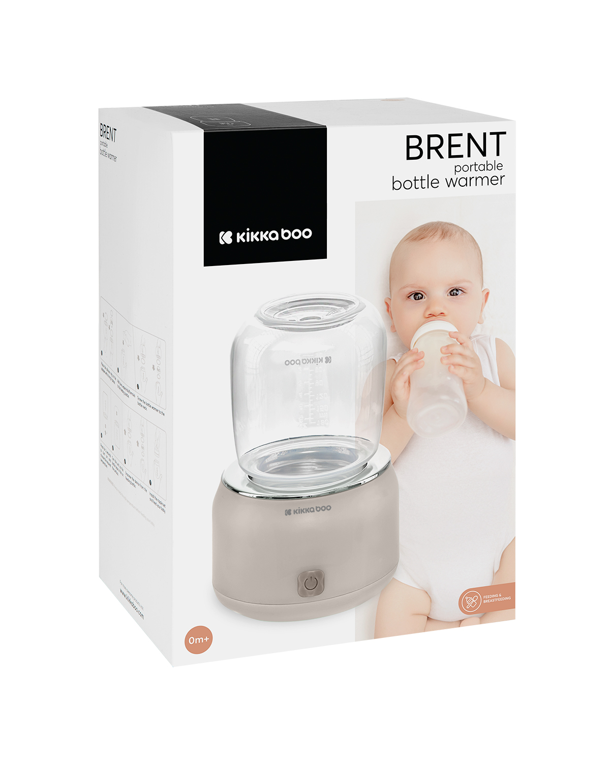 Portable Bottle Warmer Brent Beige