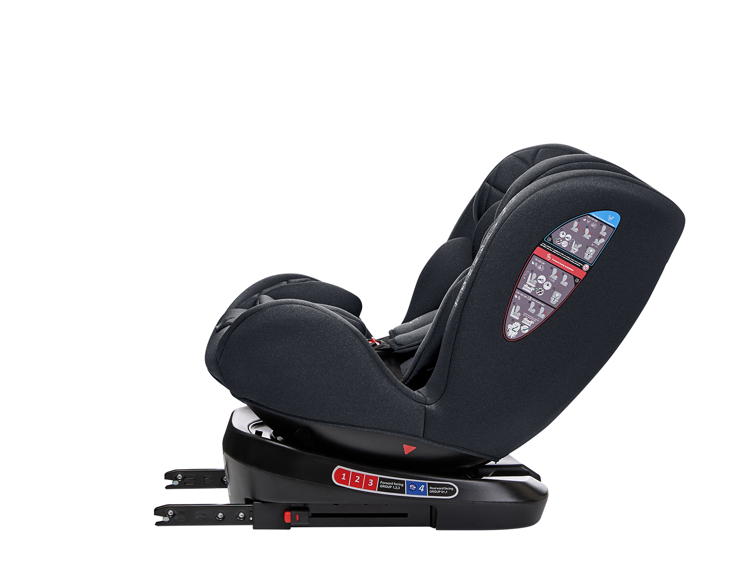 Стол за кола 40-150 см i-Trip i-SIZE Grey