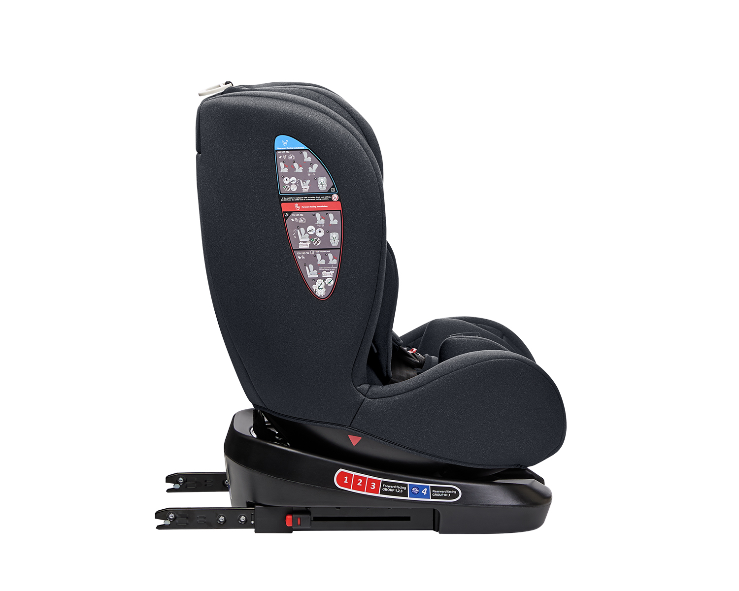 Стол за кола 40-150 см i-Trip i-SIZE Grey