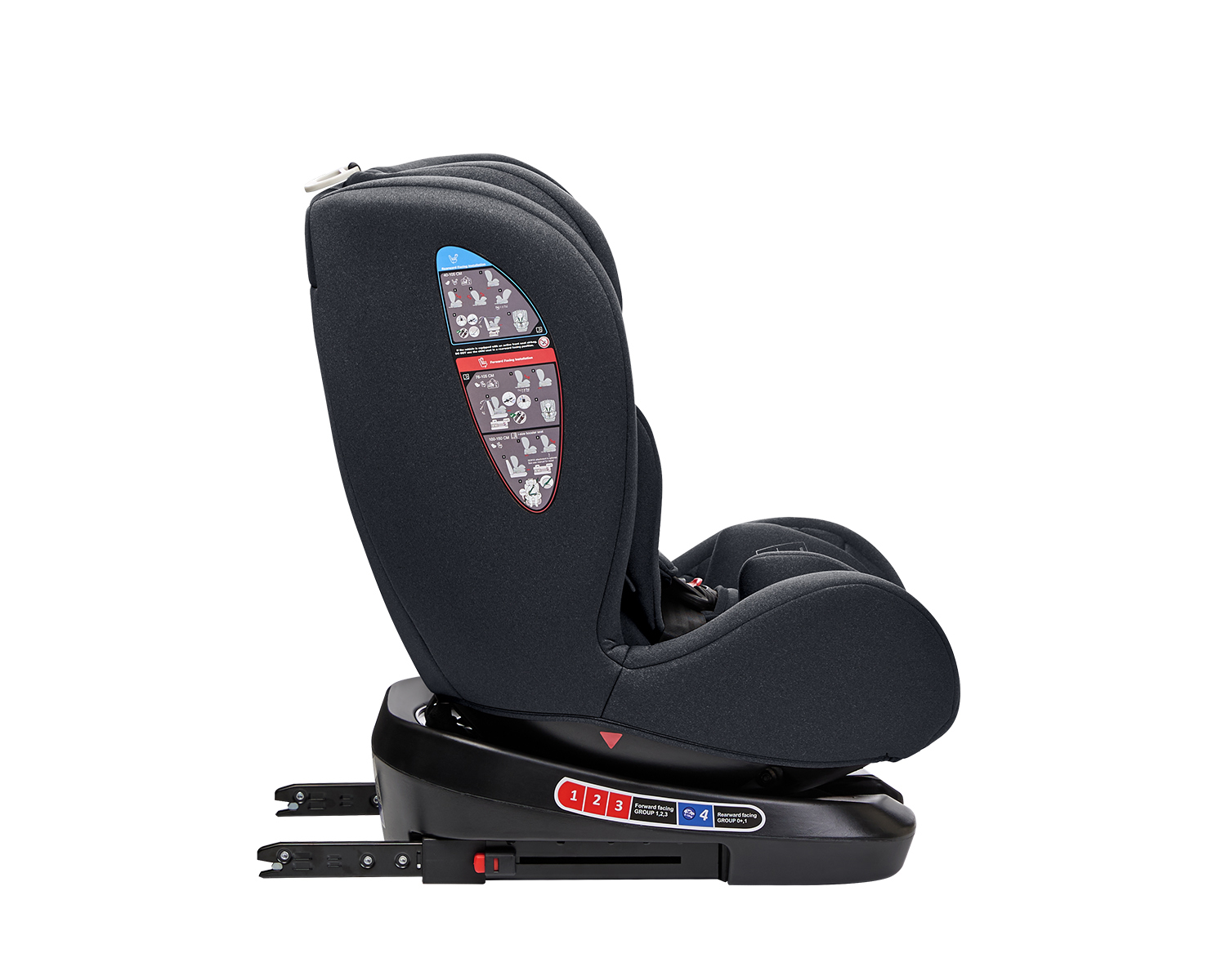 Стол за кола 40-150 см i-Trip i-SIZE Grey