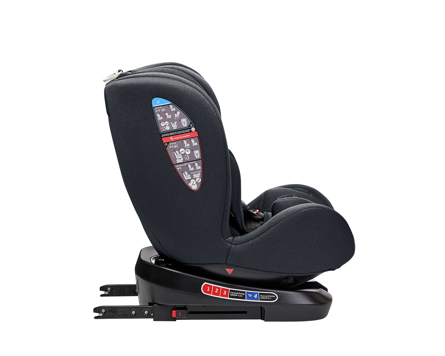 Стол за кола 40-150 см i-Trip i-SIZE Grey