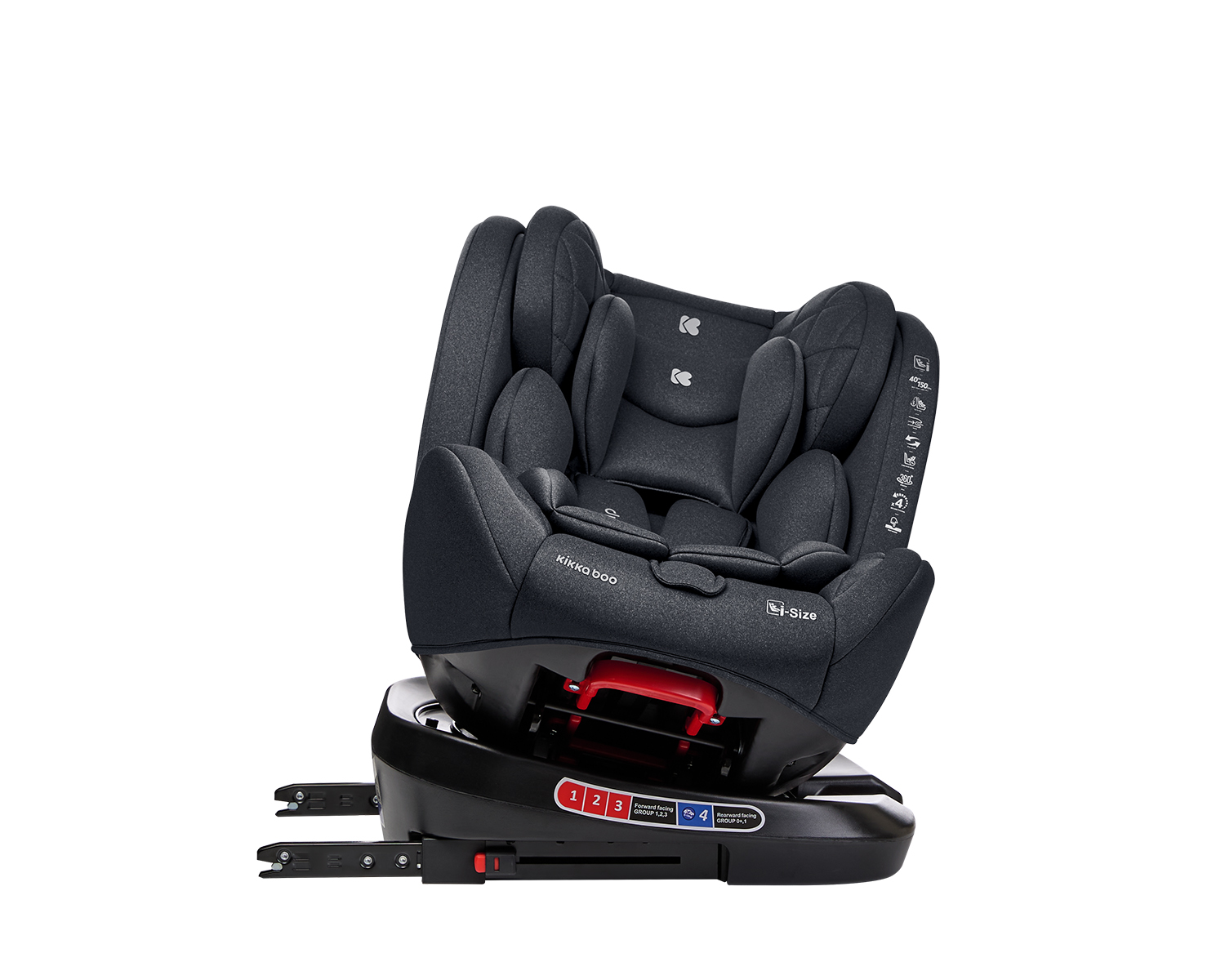 Стол за кола 40-150 см i-Trip i-SIZE Grey