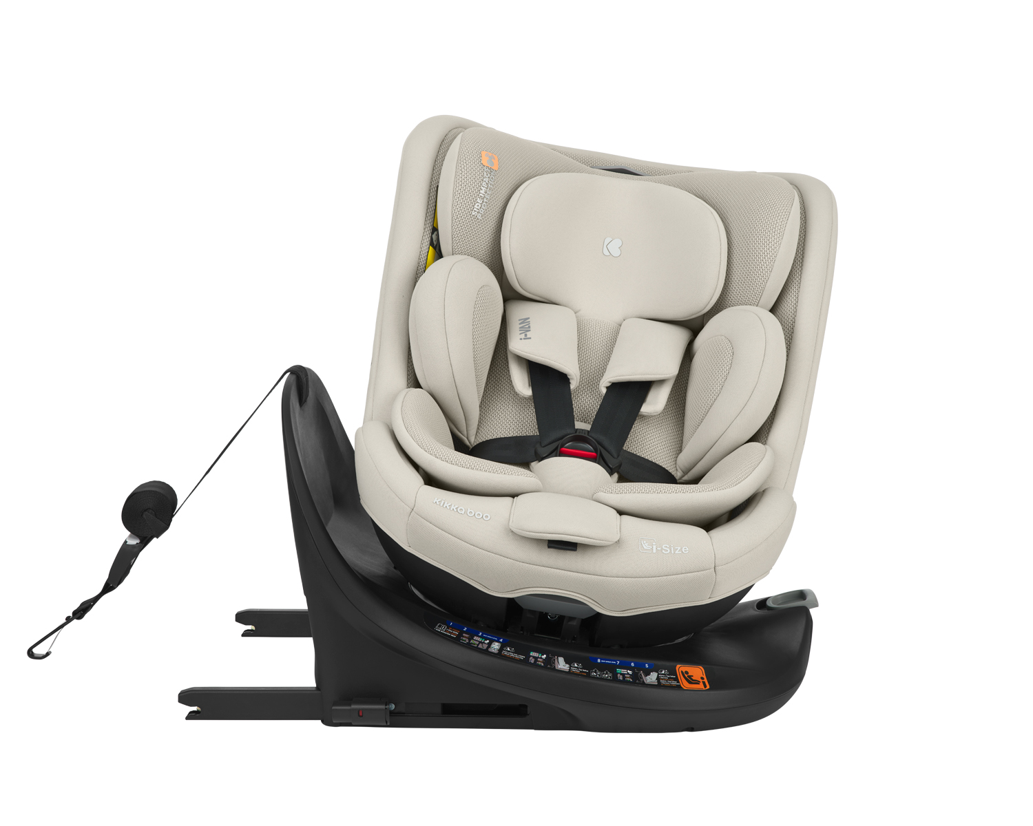 Car seat 40-150 cm i-Van i-SIZE Light Beige