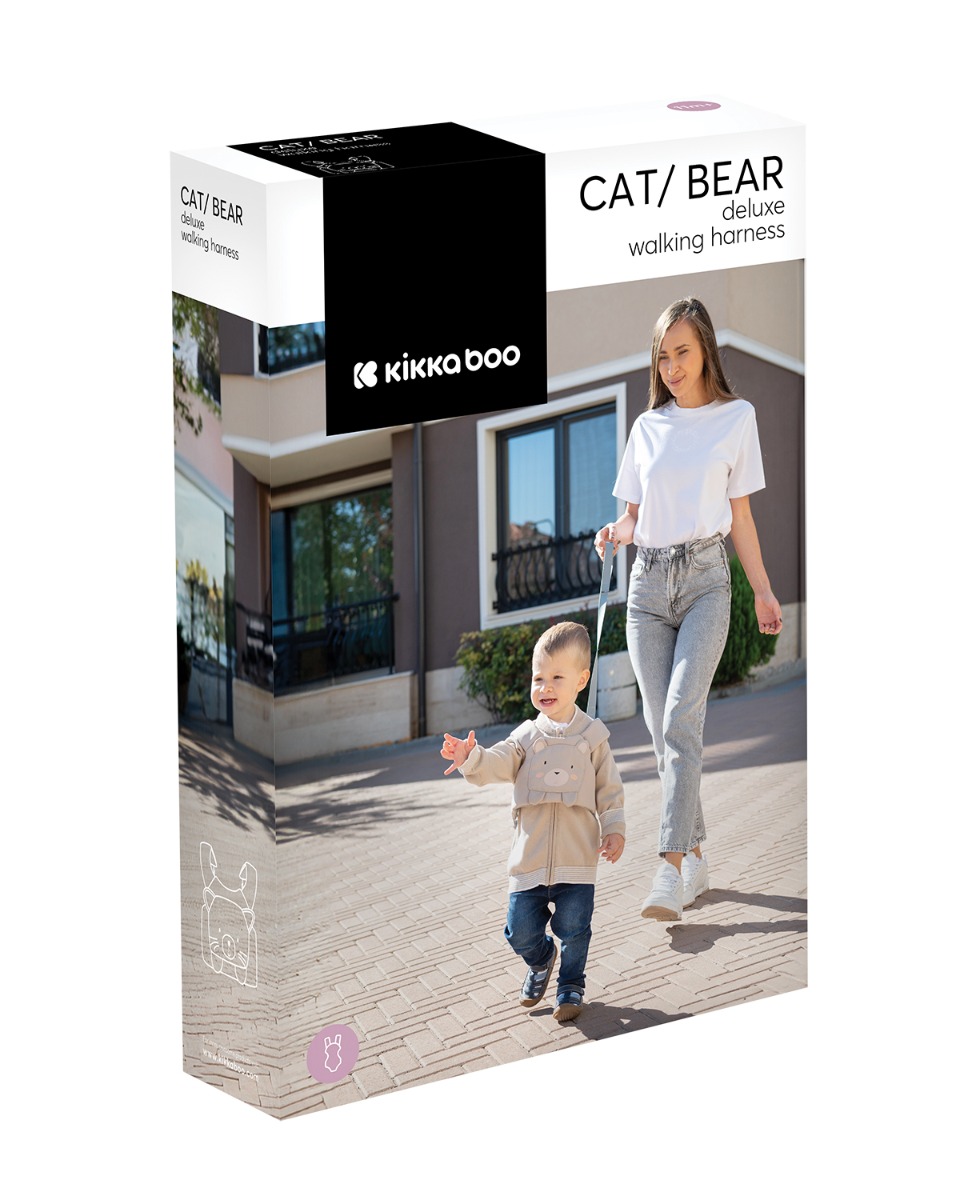 Walking harness Cat Grey 2024