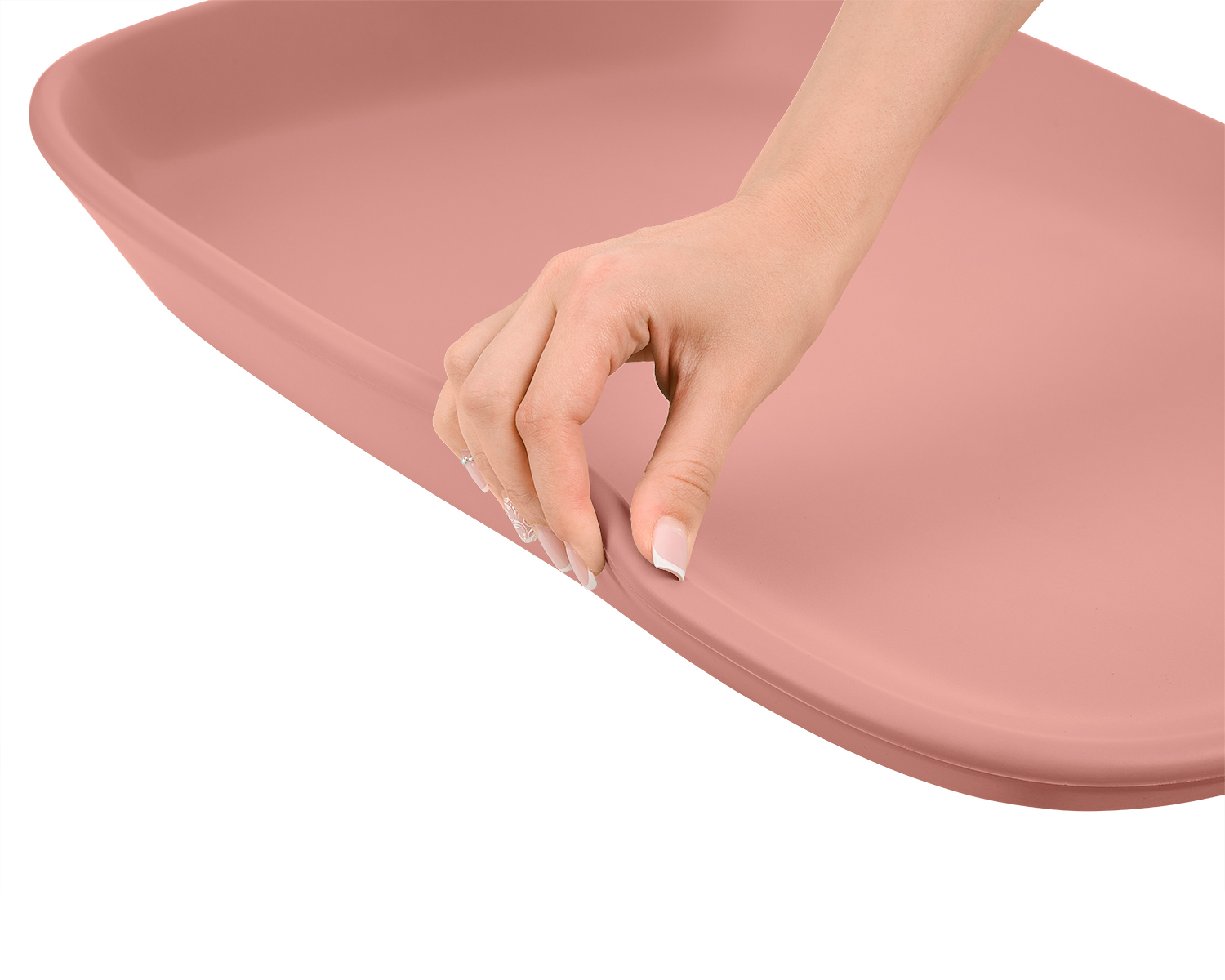 EVA foam changing mat Blush