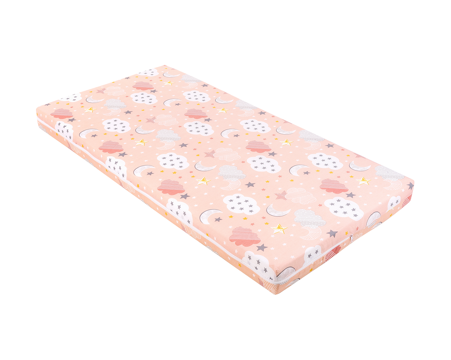 Fantasia Plus mattress 60x120x6cm Clouds Peach