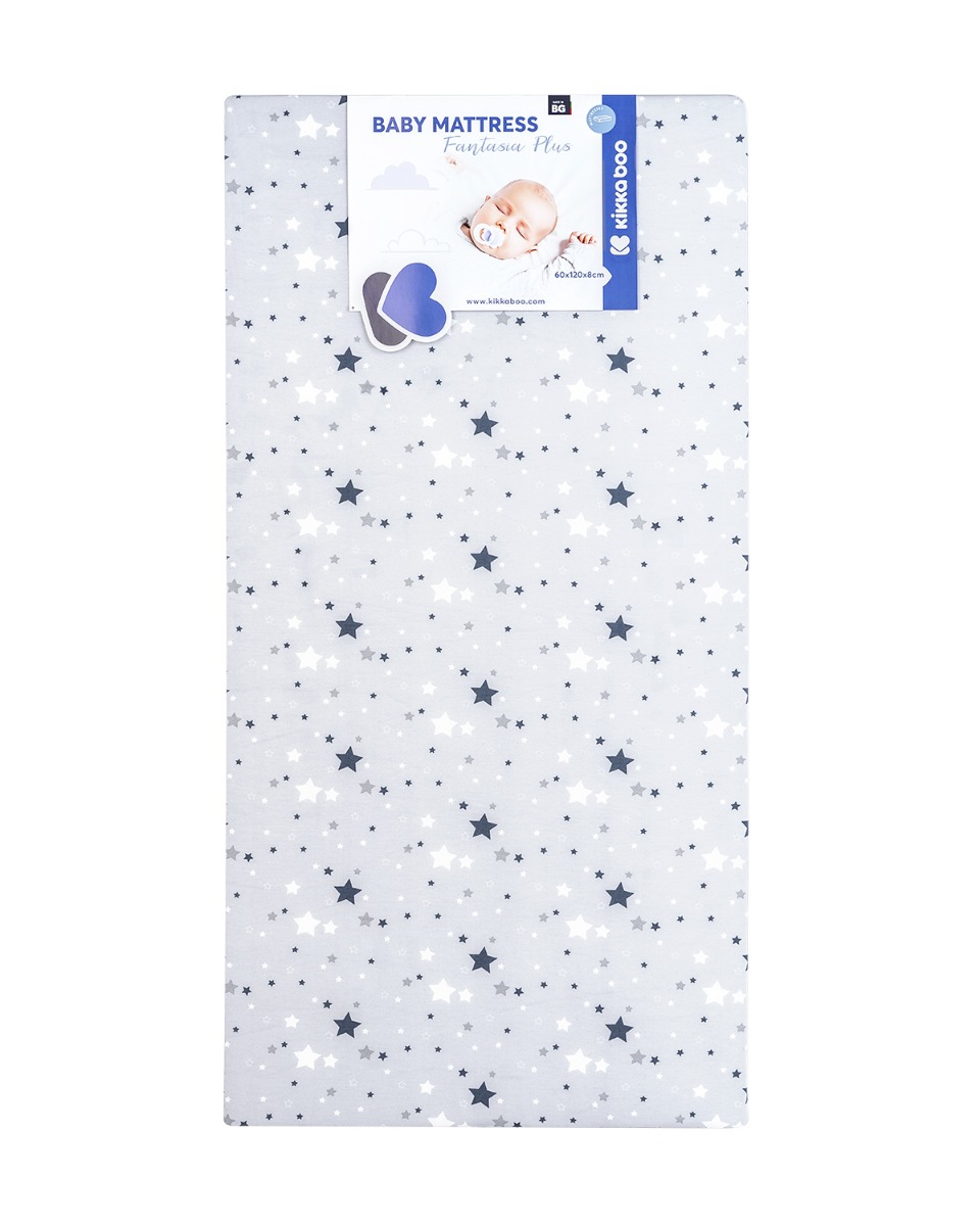 Матрак Fantasia Plus 60x120x8см Stars Grey