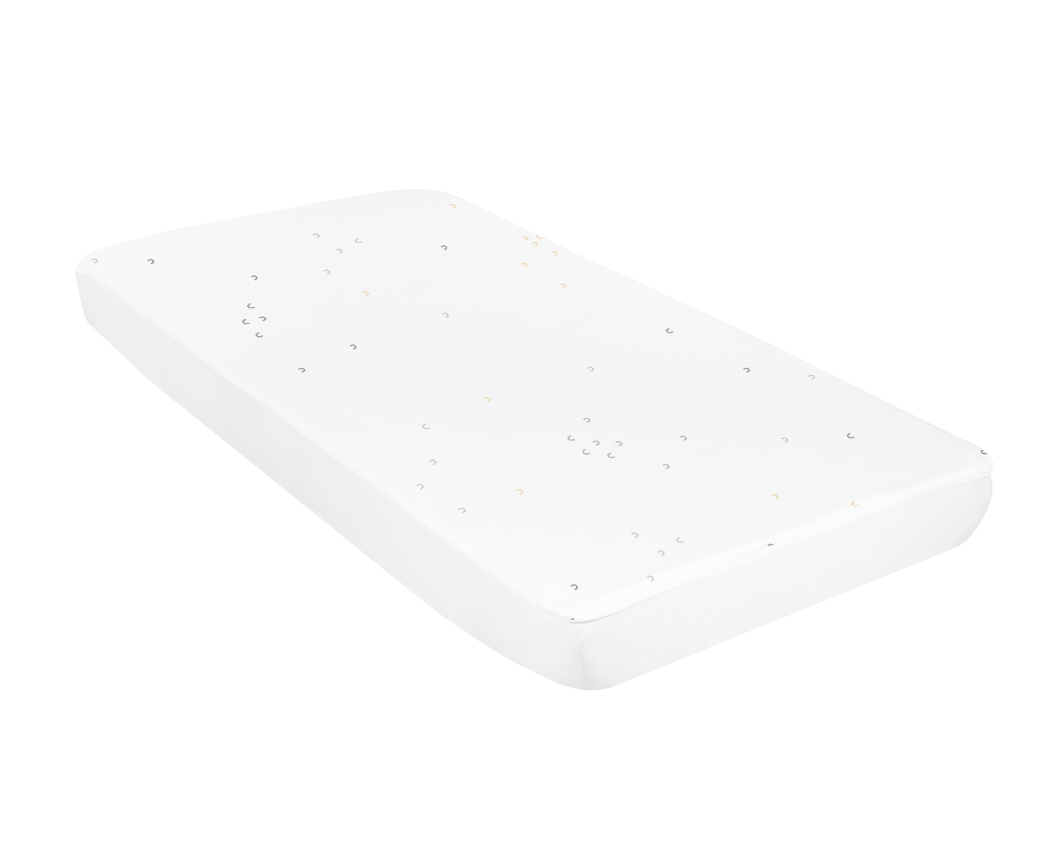 Mattress protector with board - tricot 60/120/15 cm Sleepy Sheep
