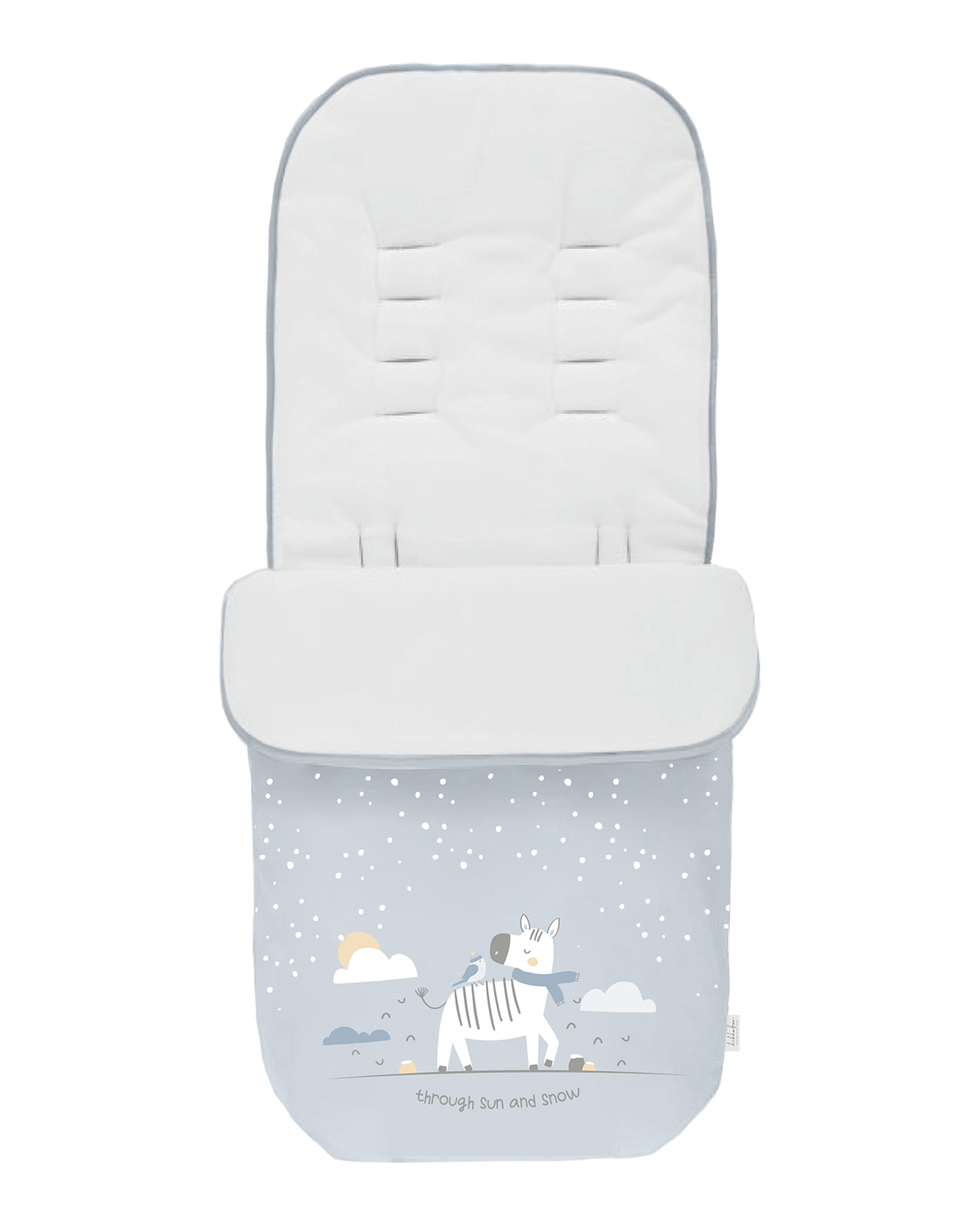 Polar Stripy Friends stroller bag