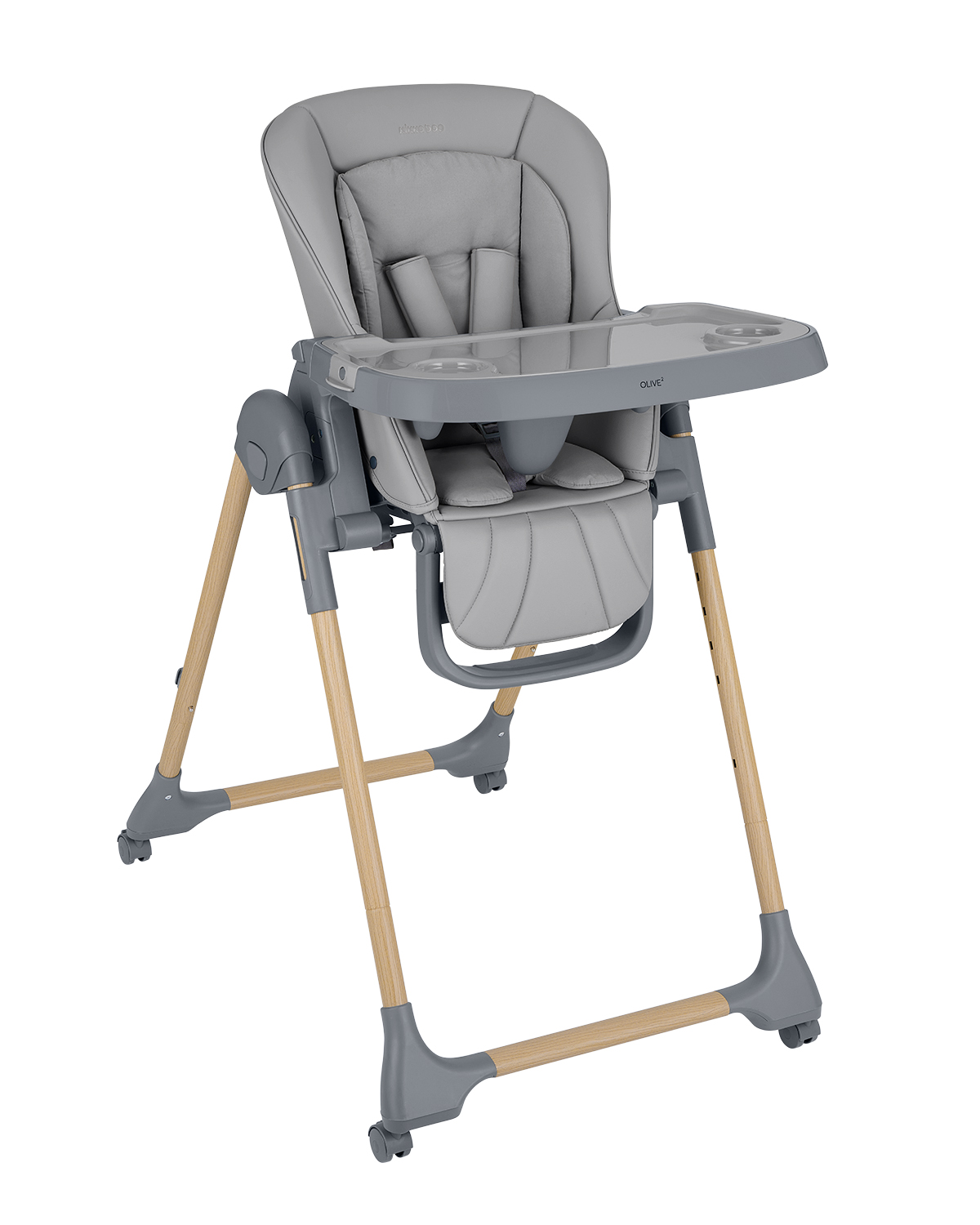 Стол за хранене Olive 2 Grey