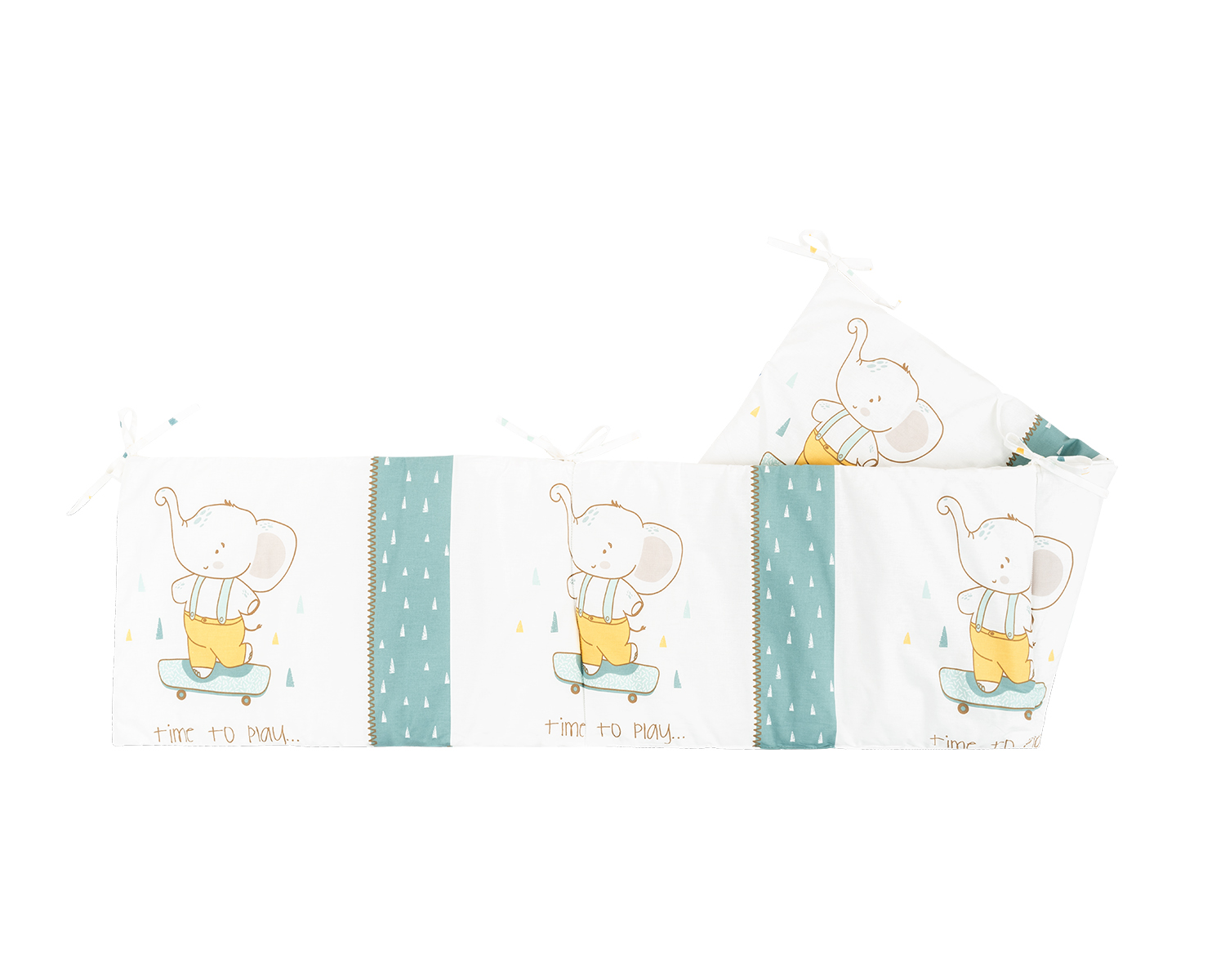Elephant Time cotton wool ring 180cm