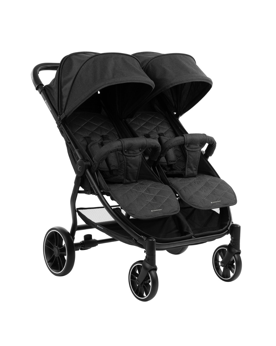 Happy 2 Black 2023 Twin Stroller