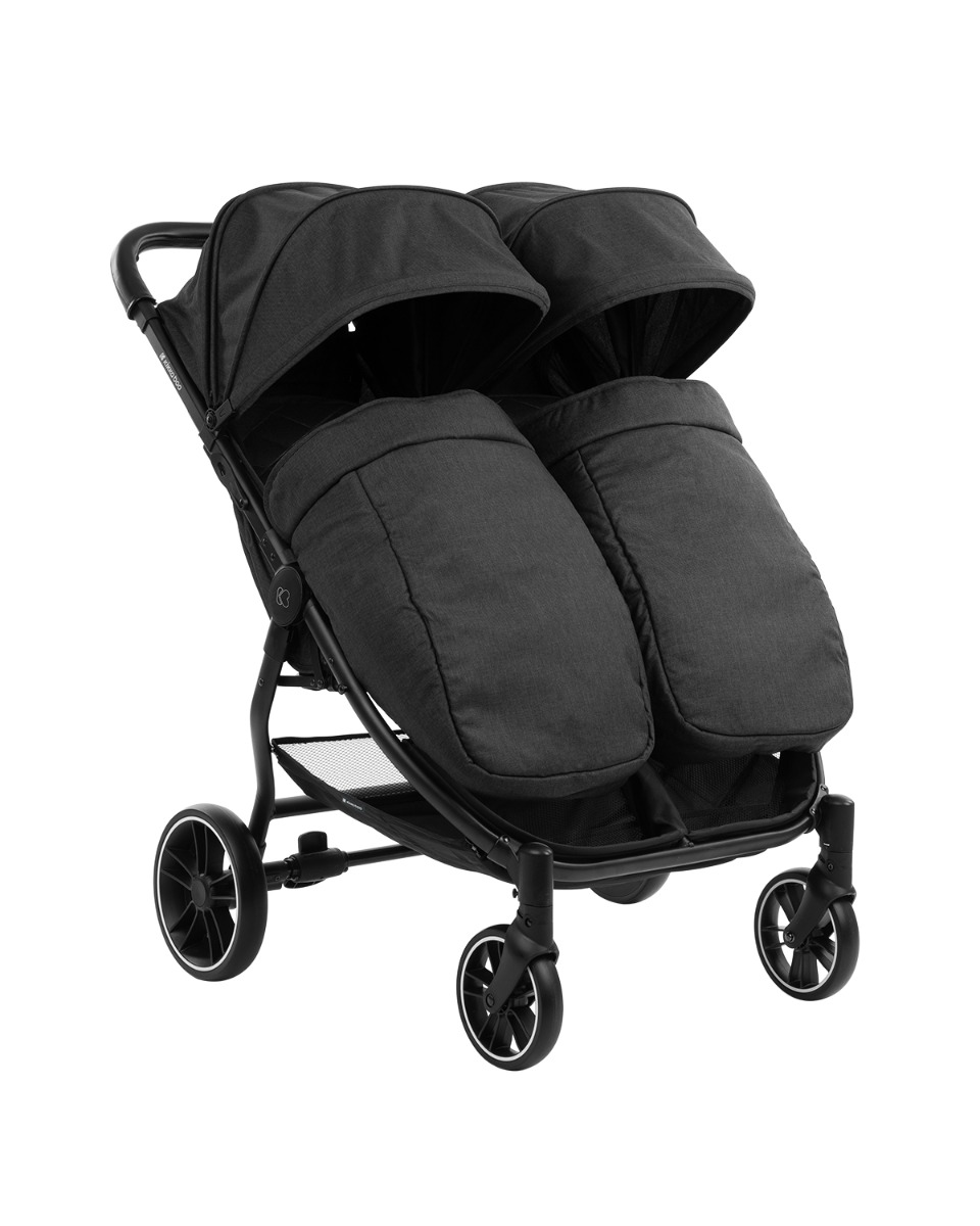 Happy 2 Black 2023 Twin Stroller