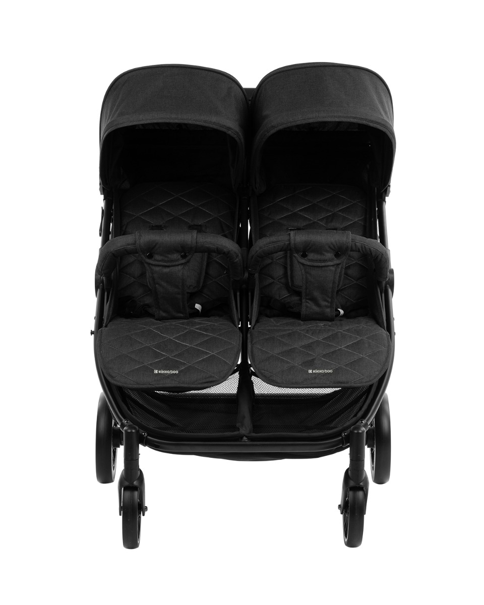 Happy 2 Black 2023 Twin Stroller