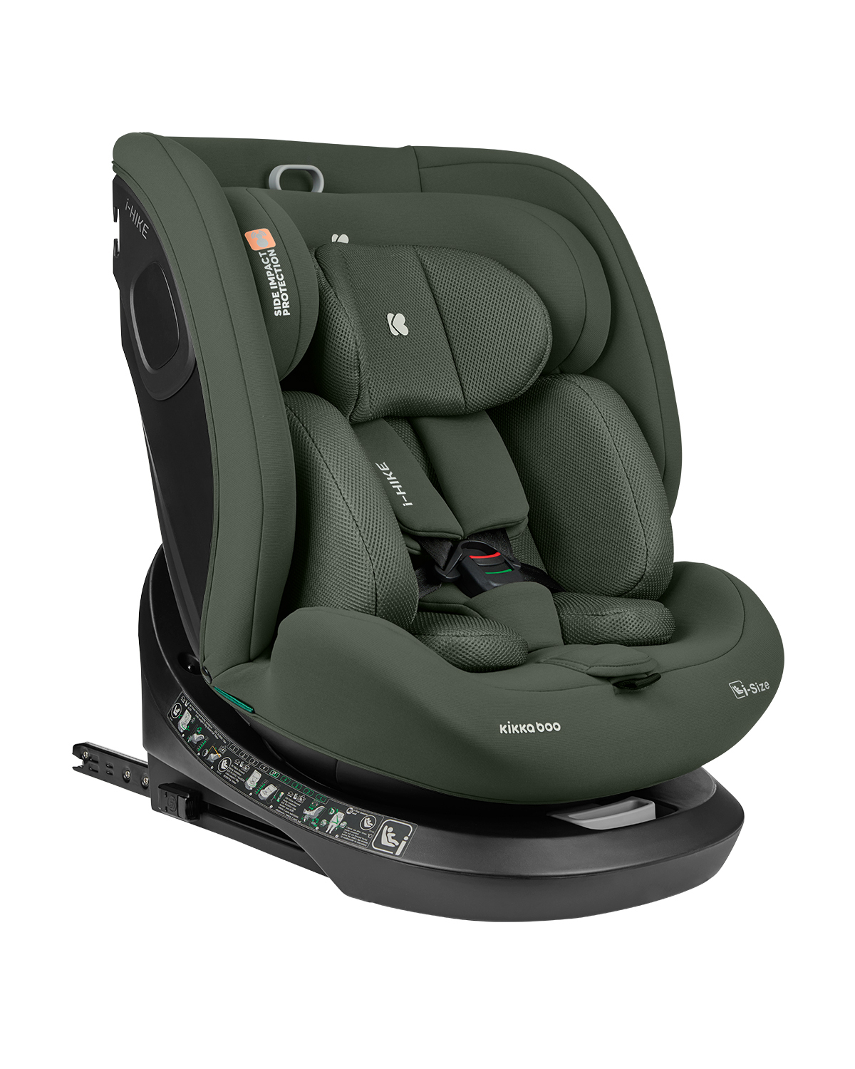 Car seat 40-150 cm i-Hike i-SIZE Army Green 2025