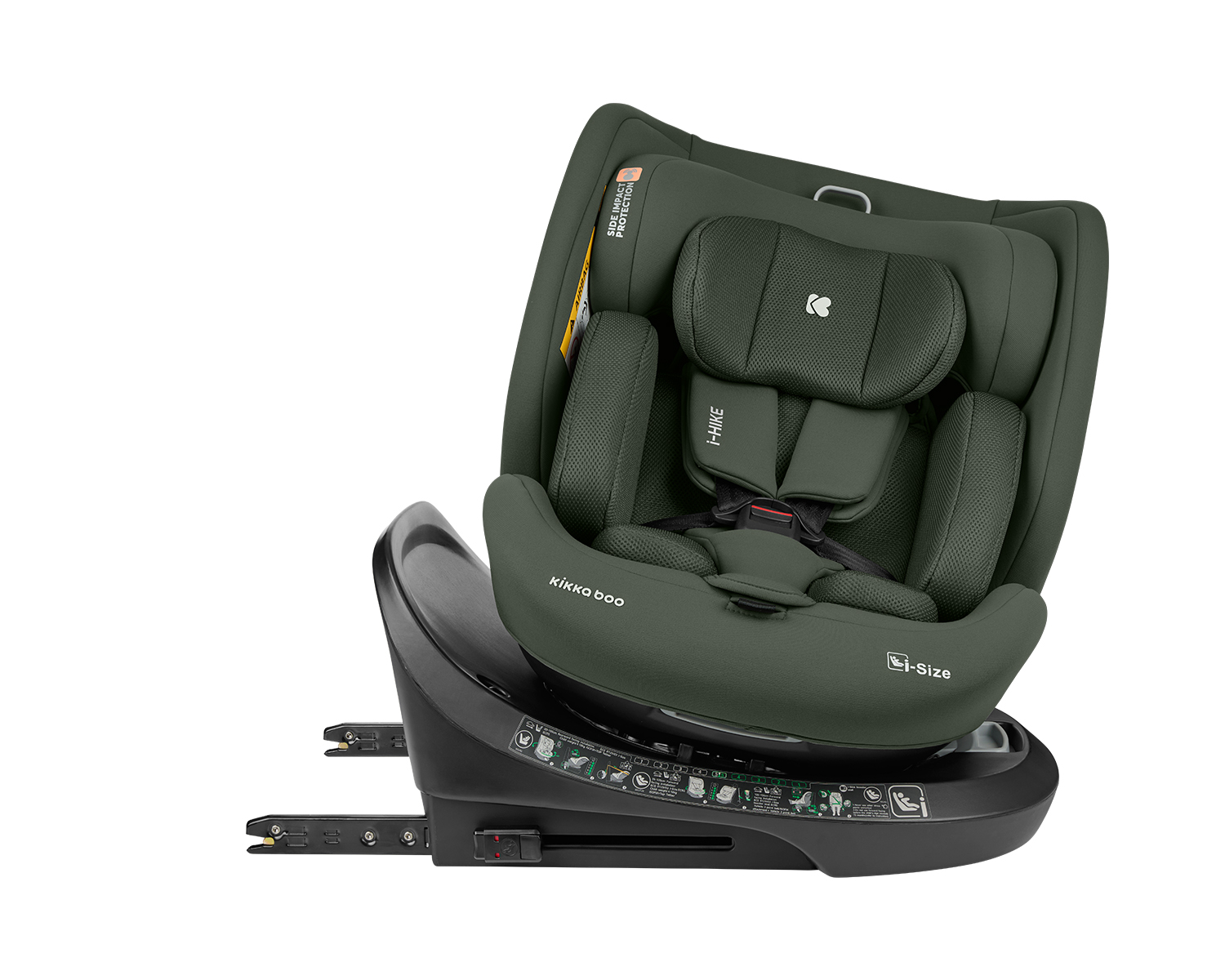 Car seat 40-150 cm i-Hike i-SIZE Army Green 2025