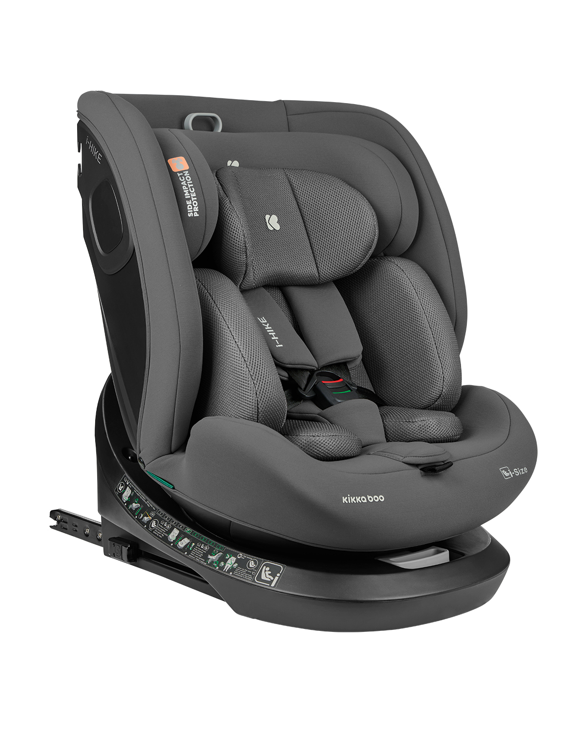 Car seat 40-150 cm i-Hike i-SIZE Dark Grey 2025