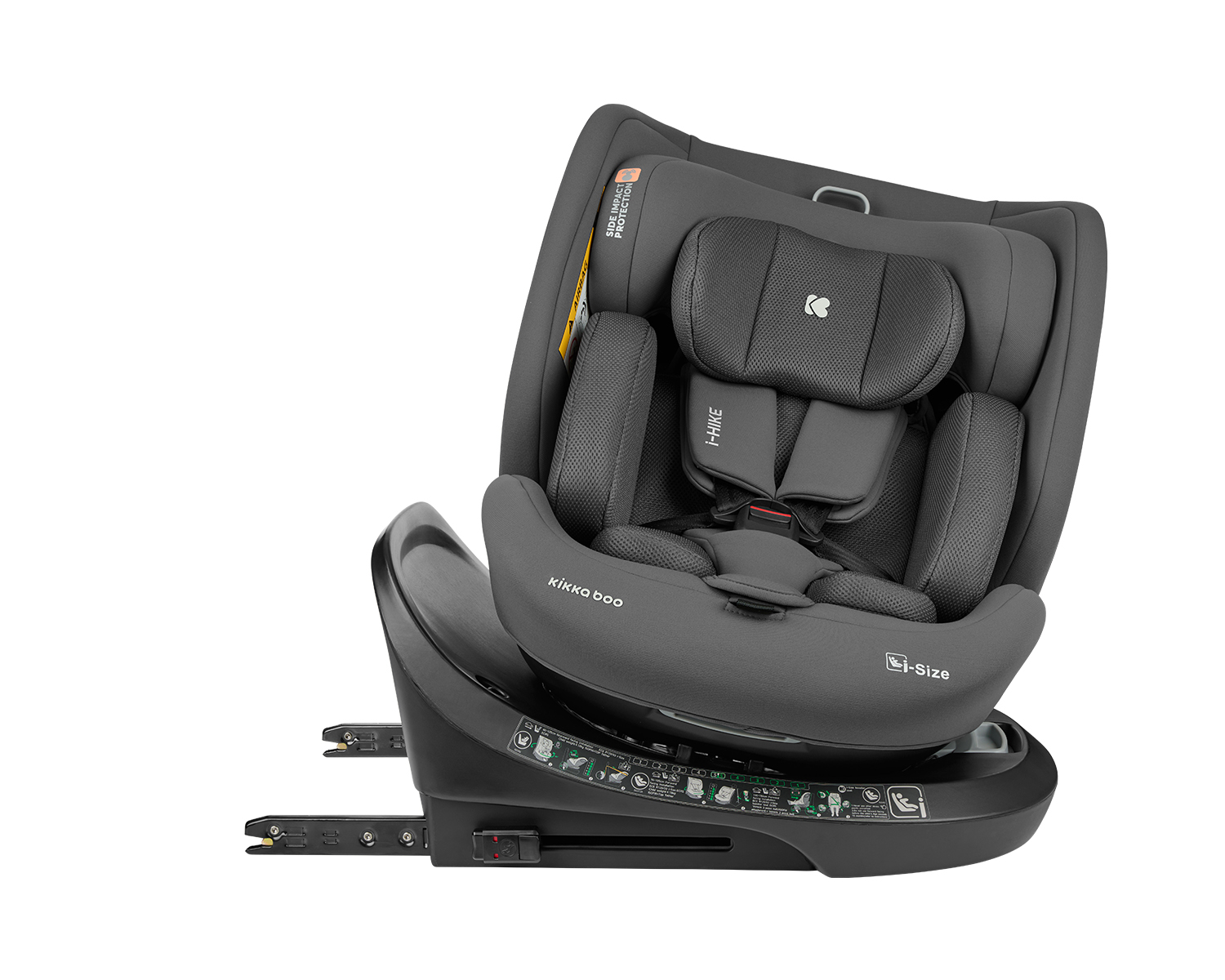 Car seat 40-150 cm i-Hike i-SIZE Dark Grey 2025
