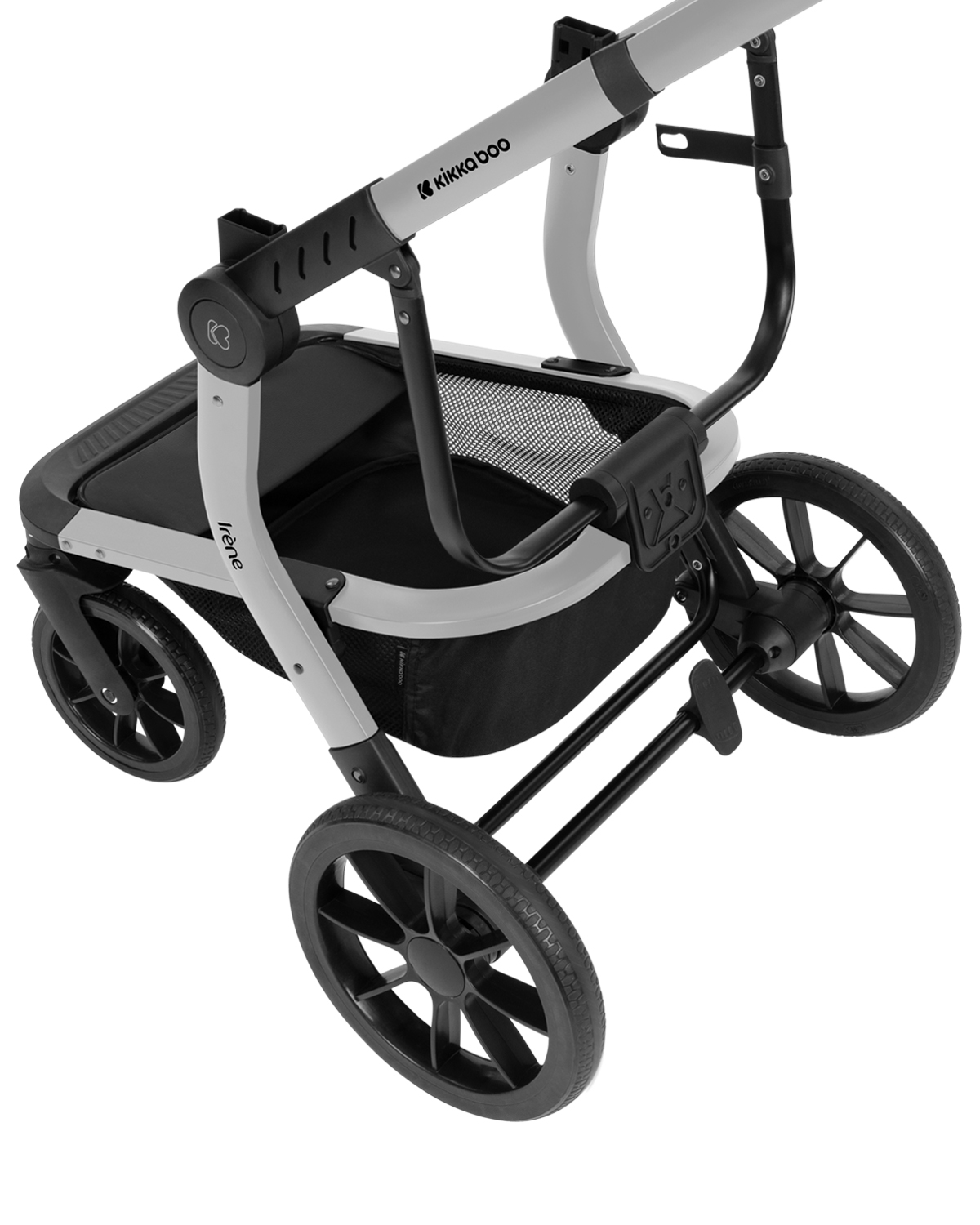 Комбинирана количка 3в1 с твърд кош Irene Dark Grey 2024