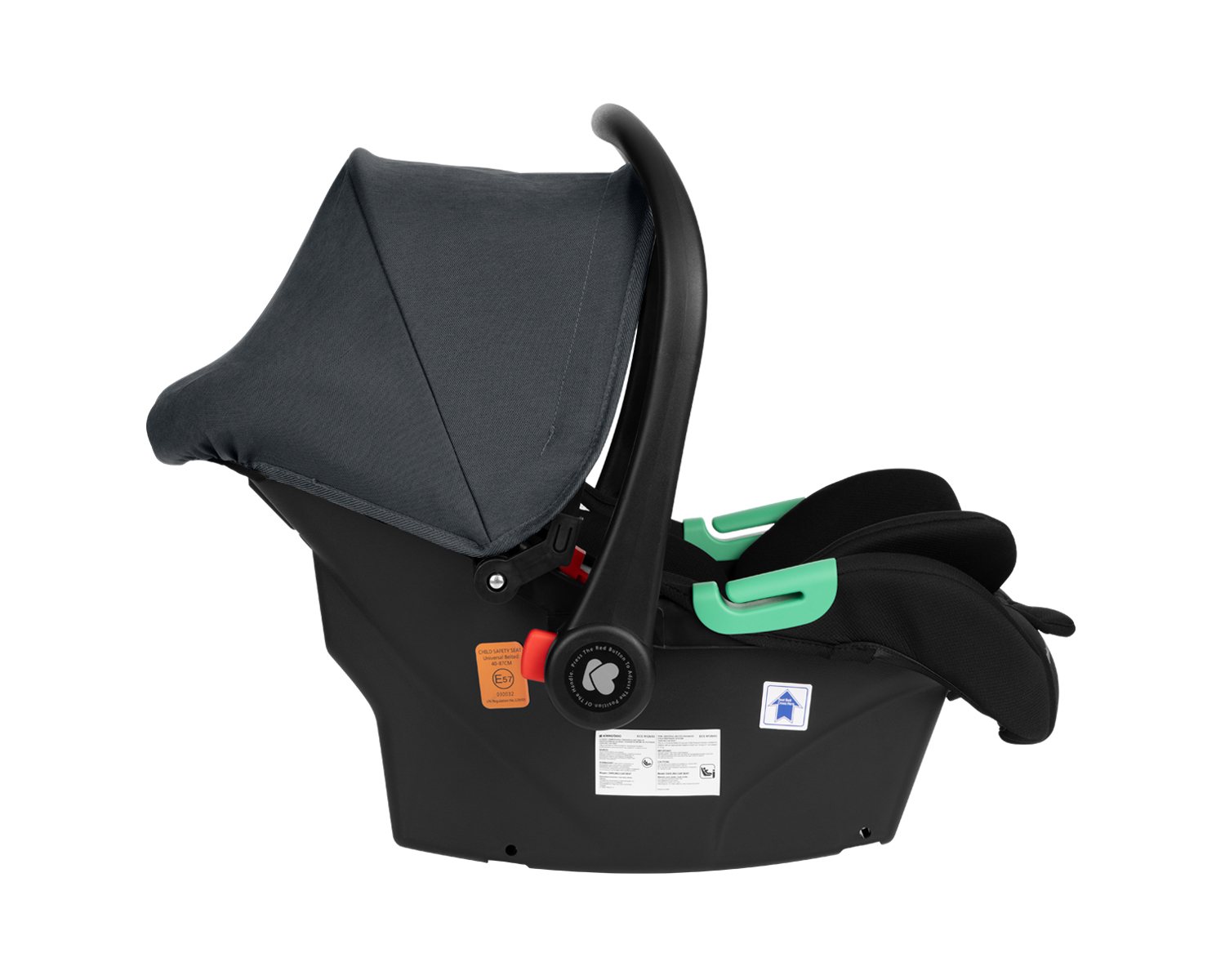 Комбинирана количка 3в1 с твърд кош Irene Dark Grey 2024