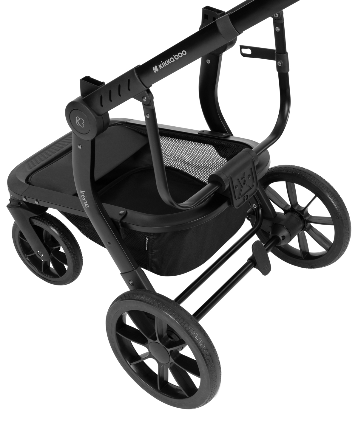Комбинирана количка 3в1 с твърд кош Irene Light Grey 2024