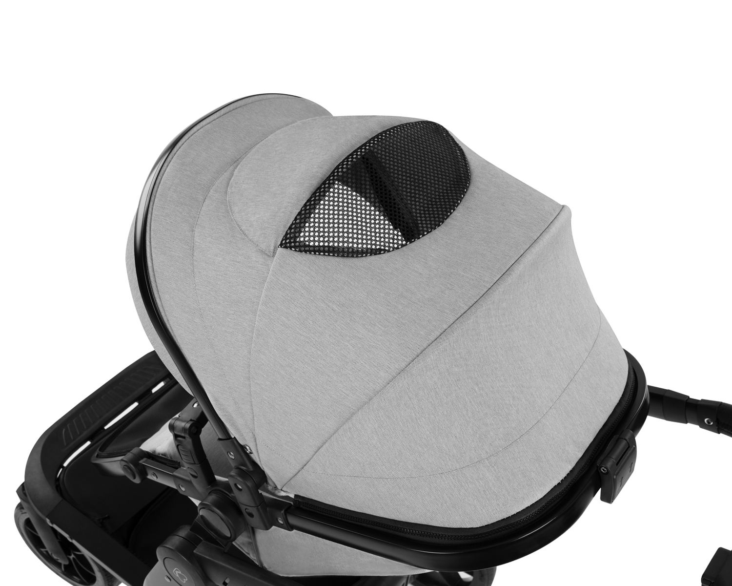 Комбинирана количка 3в1 с твърд кош Irene Light Grey 2024