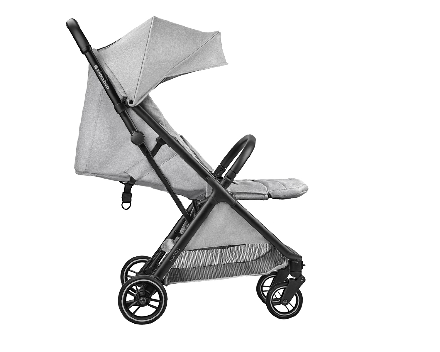 Лятна количка с автоматично сгъване Lauren Light Grey