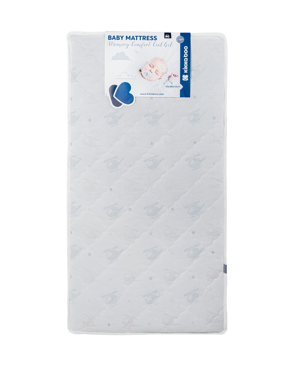 Матрак Memory Comfort Cool gel 70х140х12см Helicopters Blue/Pink