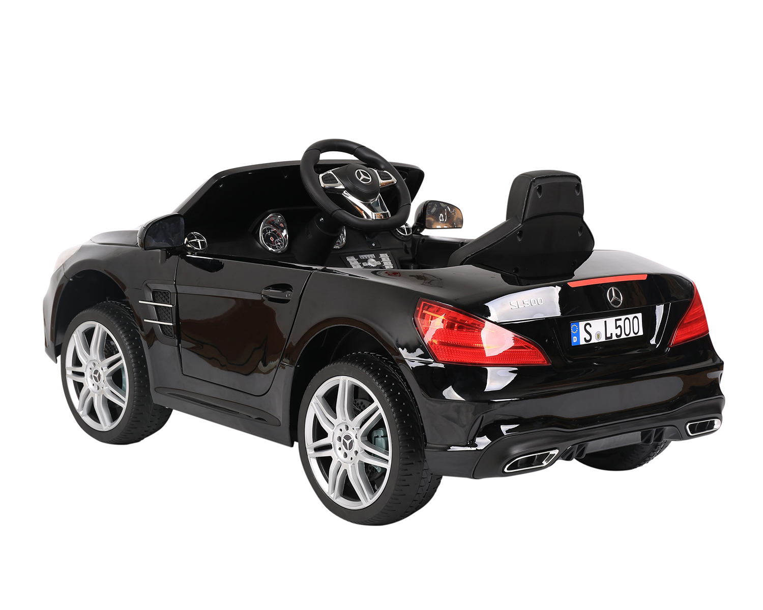 Акумулаторна кола Licensed Mercedes Benz SL500 Black SP