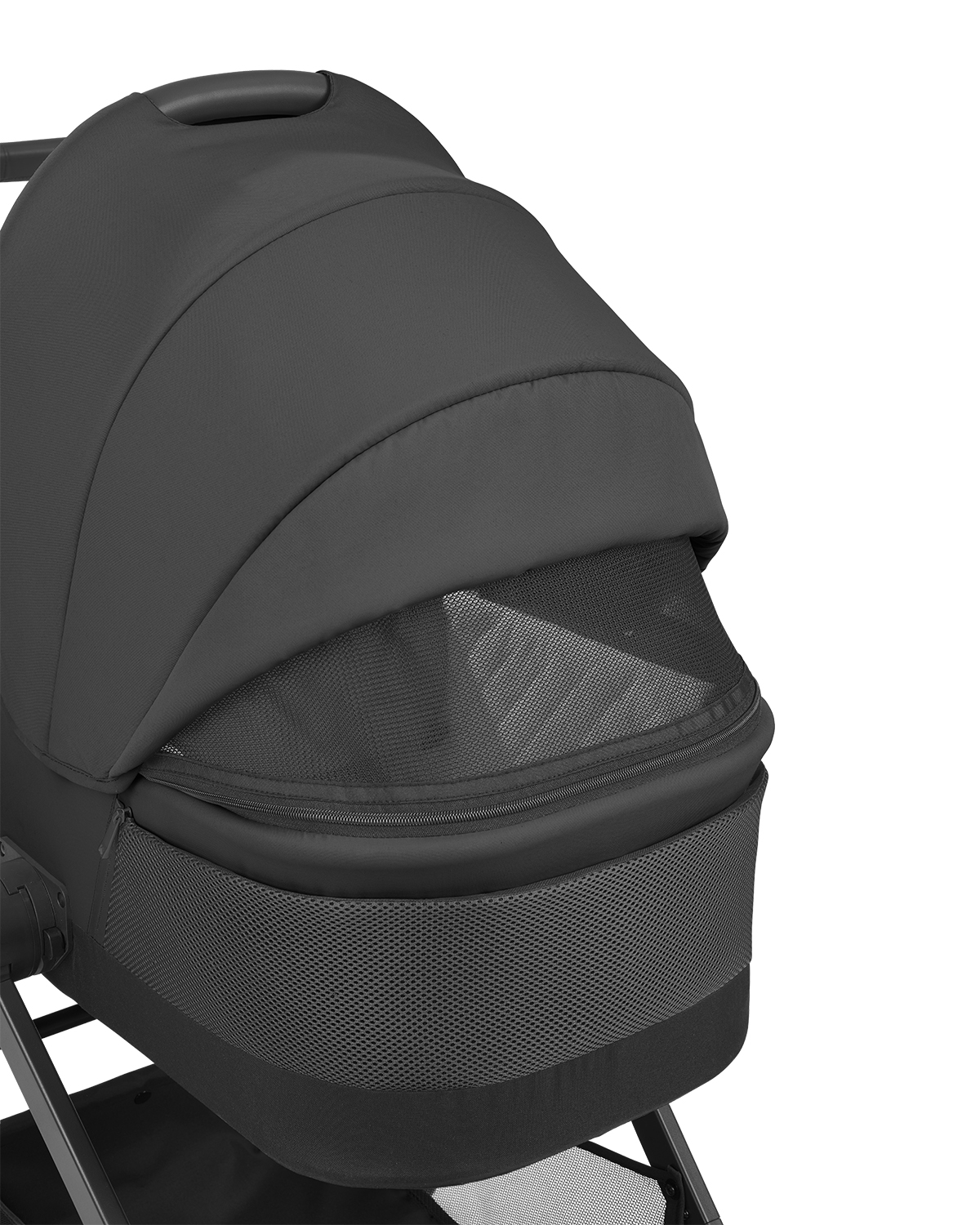 Комбинирана количка 3в1 с кош за новородено Mia Black