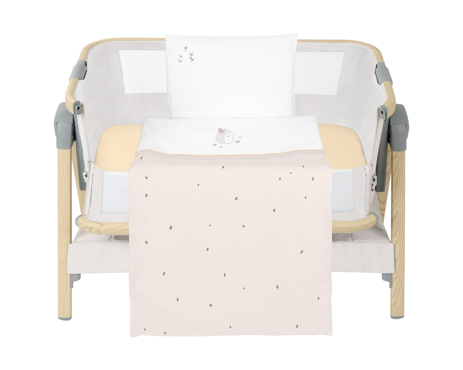 Hedge-hugs 5h Hedge-hugs baby sleeping set for a mini playpen