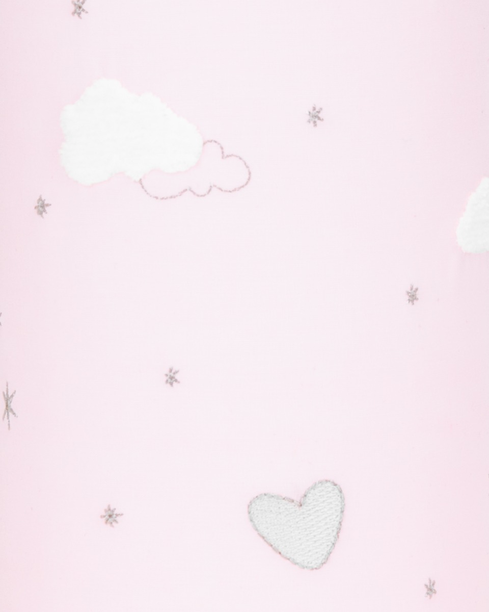 Нощна лампа с бродерия Dream Big Pink