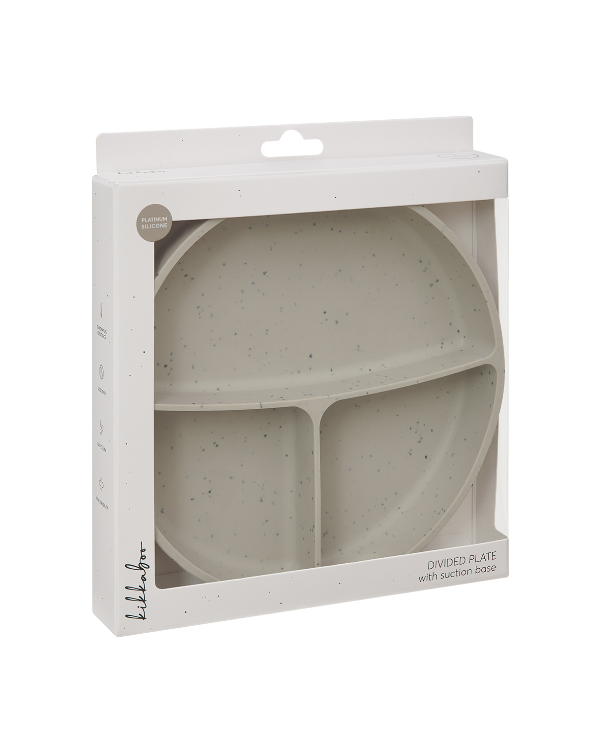 Чиния с отделения и вакуумно дъно Platinum Silicone Sand